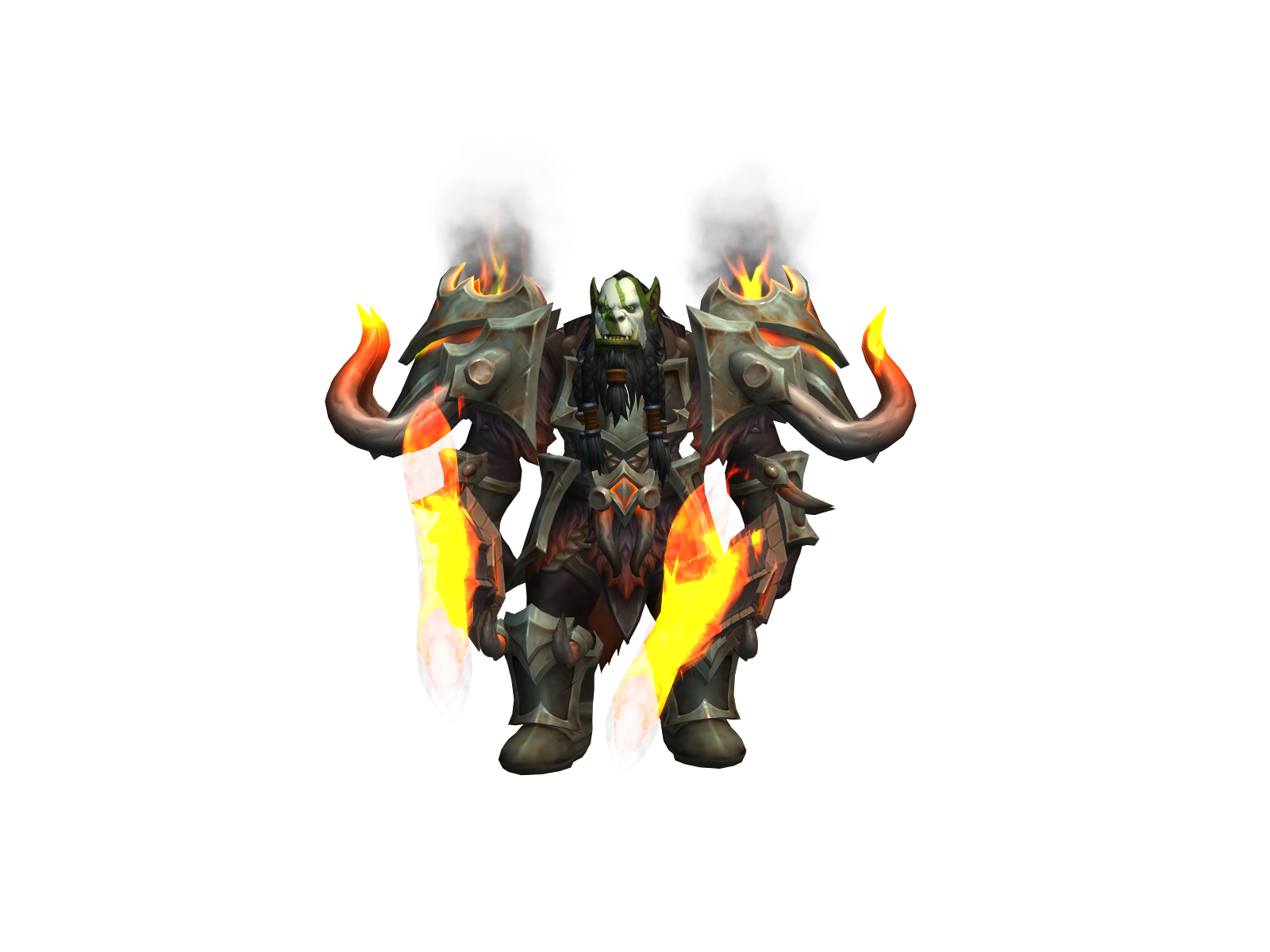 Oniwulf 3D character render