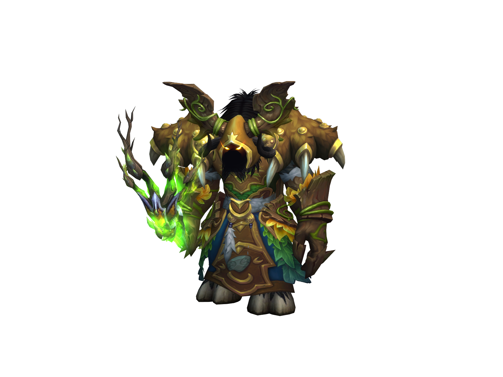 Ausbluten 3D character render