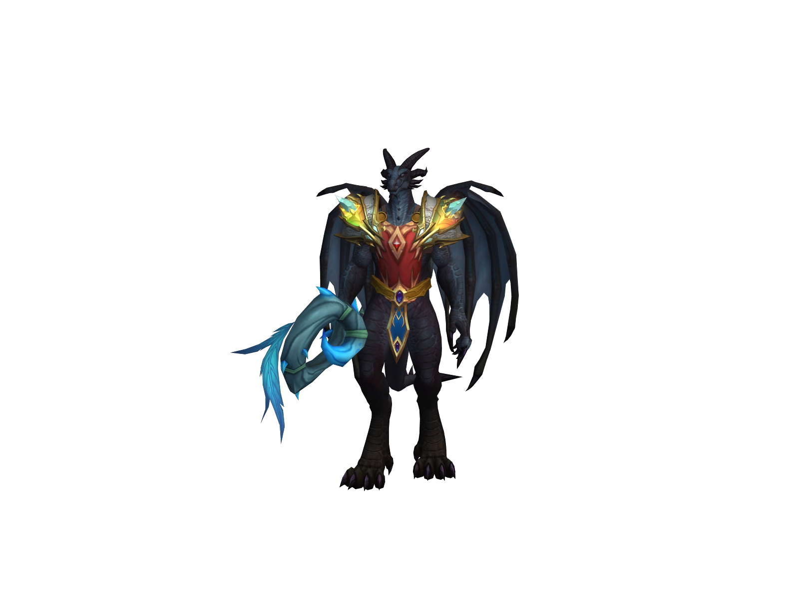 Dragonight 3D character render