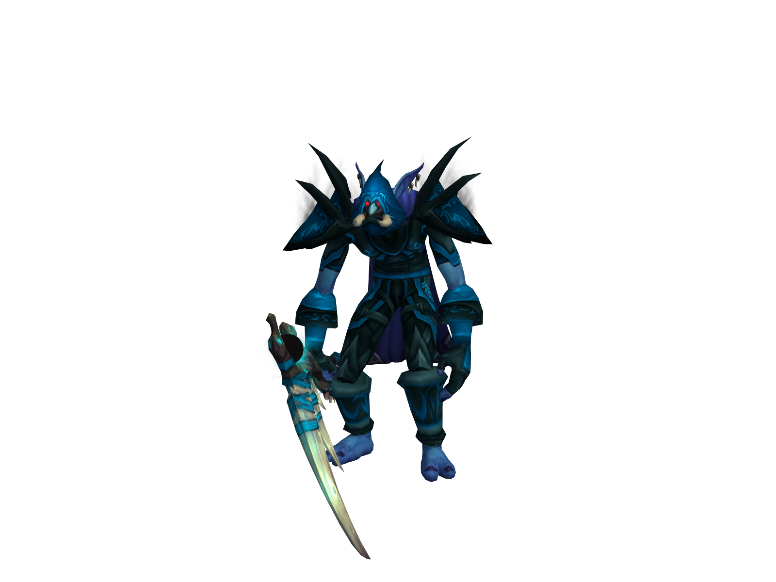 Gleebgarb 3D character render