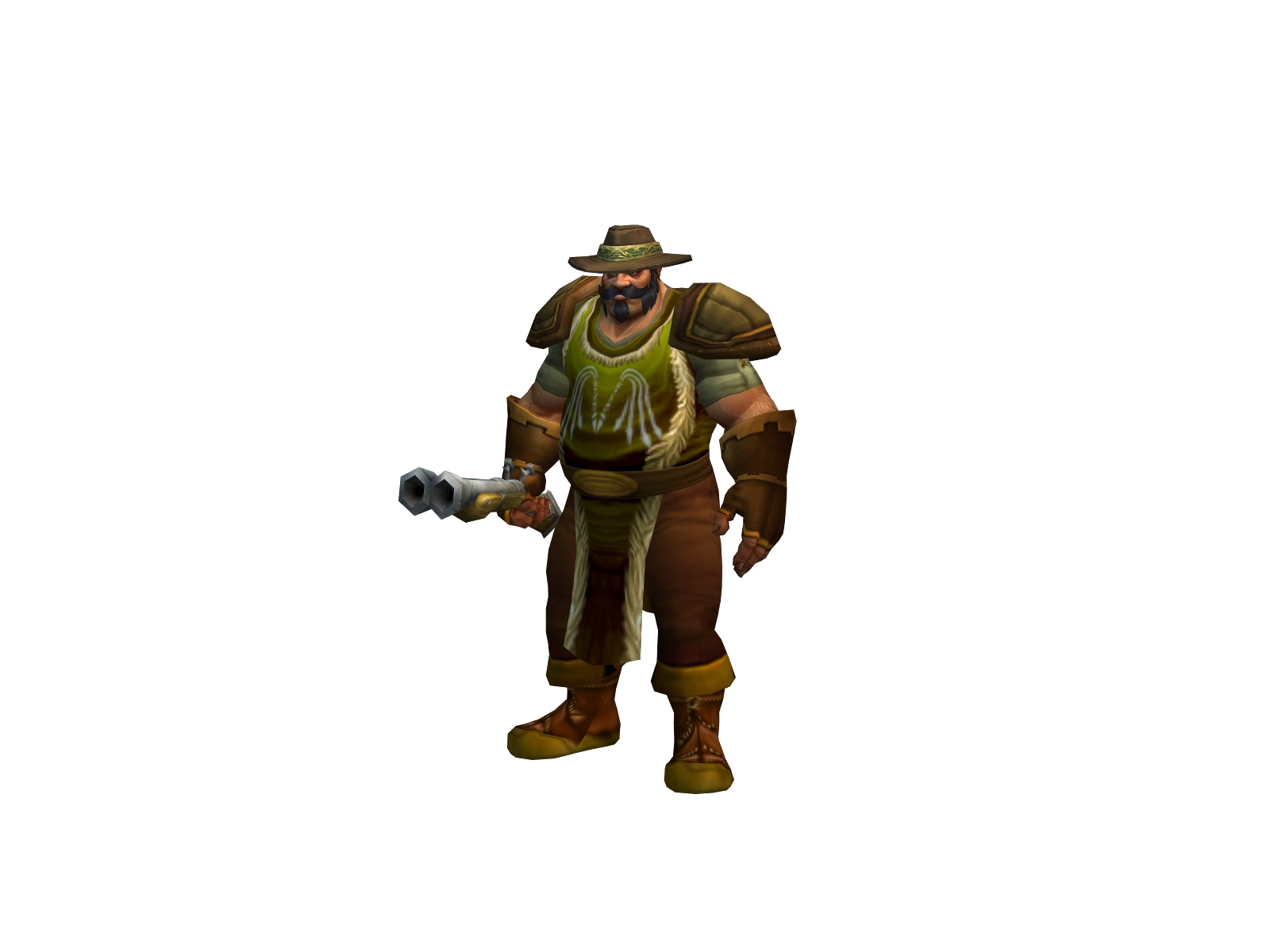 Óverseer 3D character render