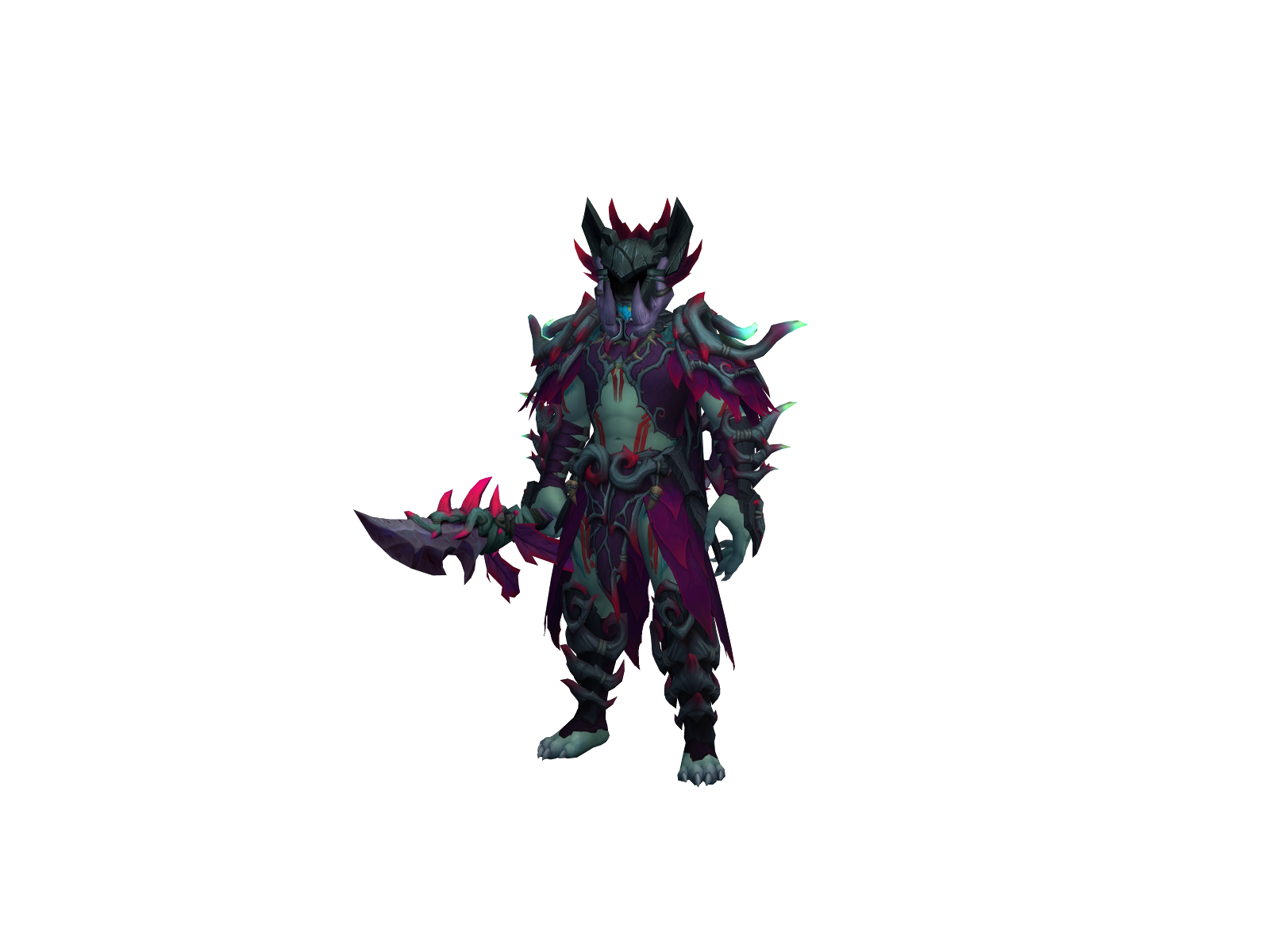 Thontir 3D character render