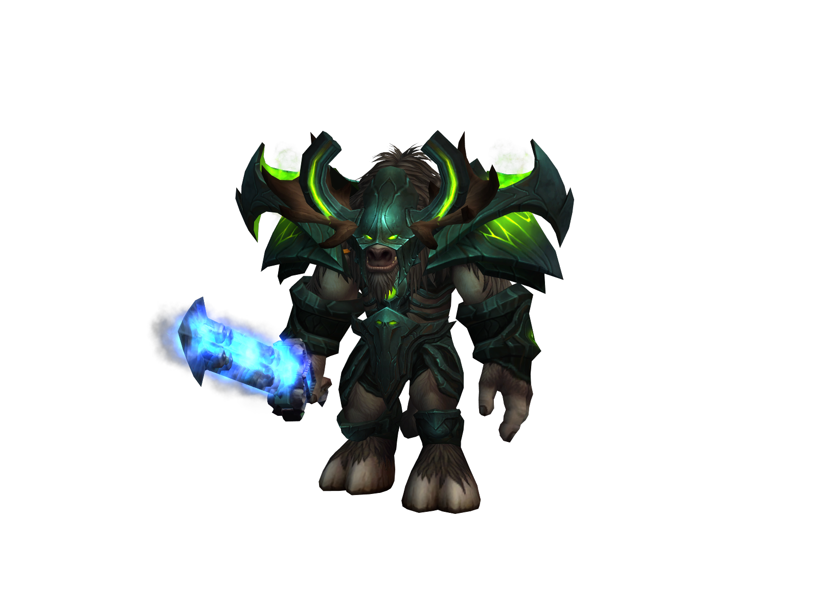 Motors 3D character render
