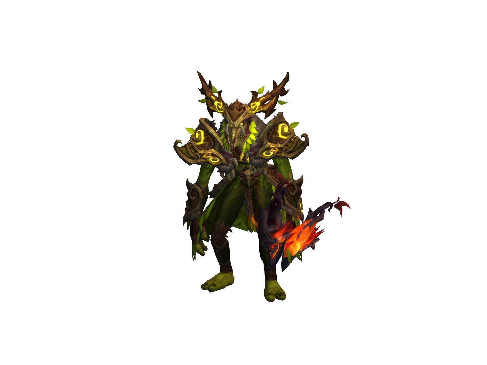Eäryendë 3D character render