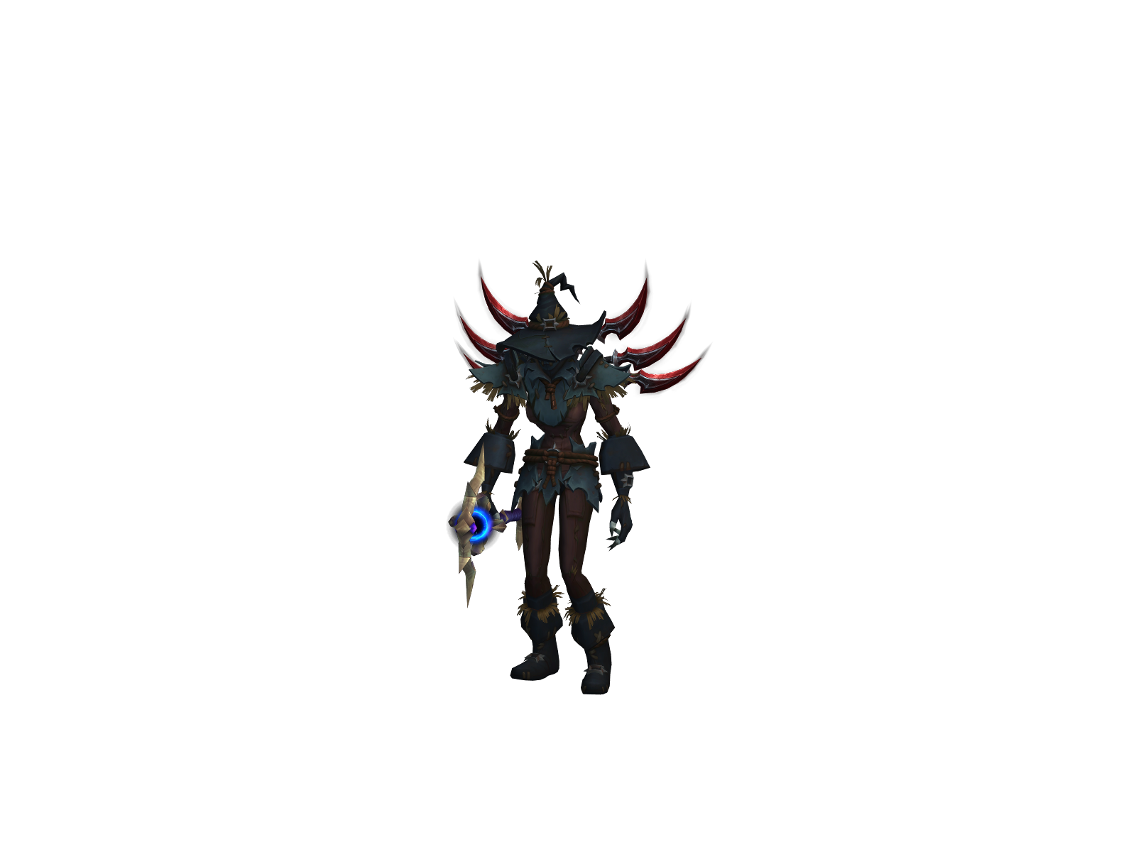 Hukker 3D character render