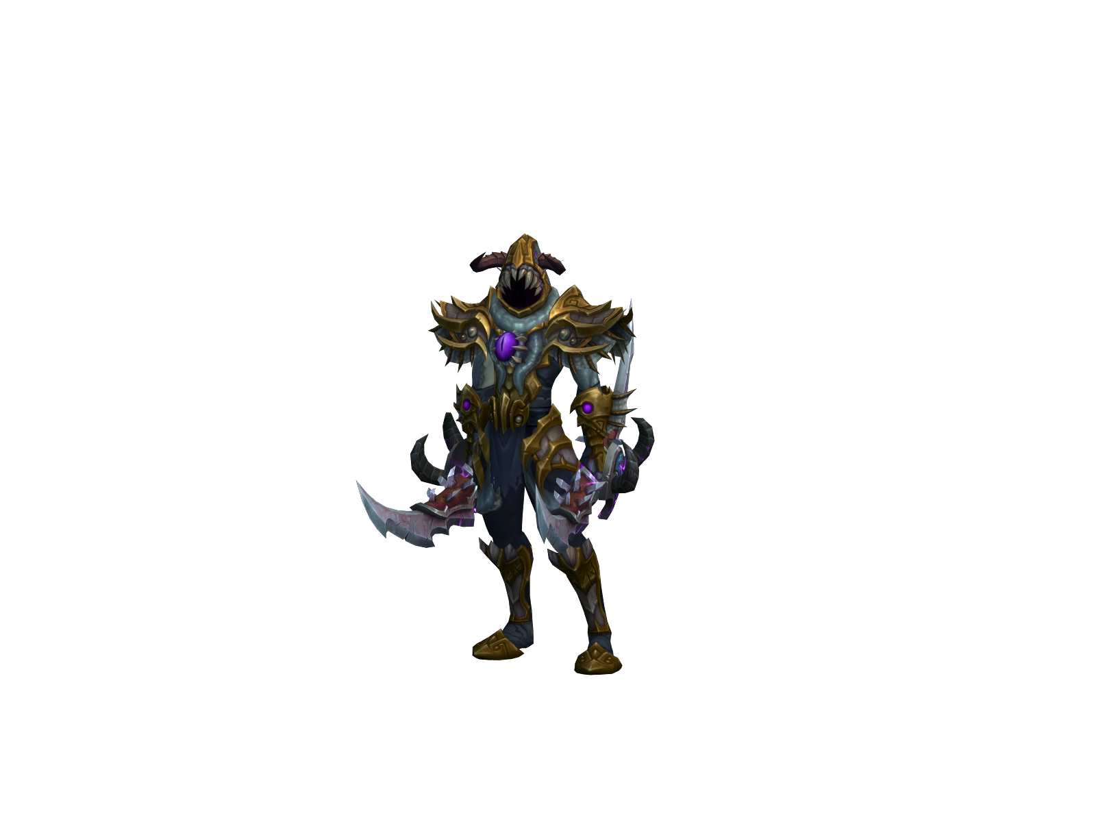 Voidslayer 3D character render