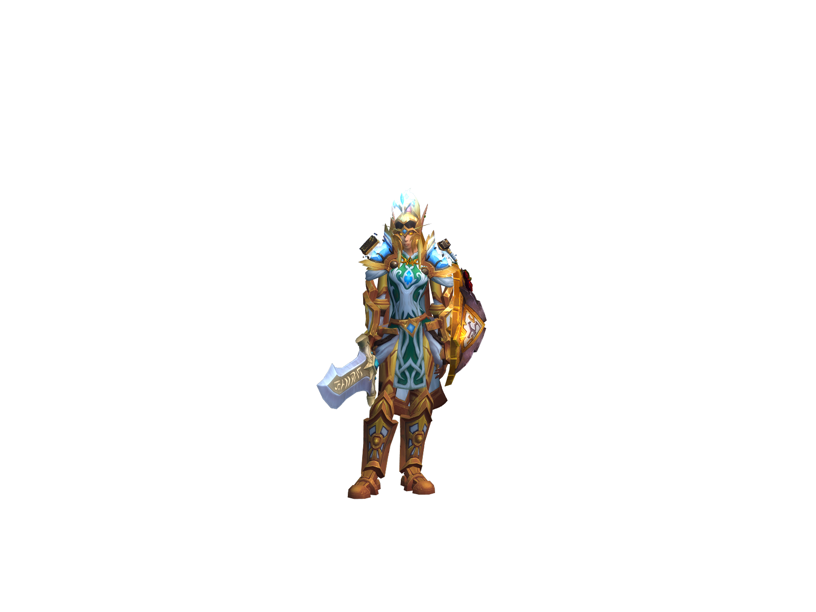 Aelinthia 3D character render