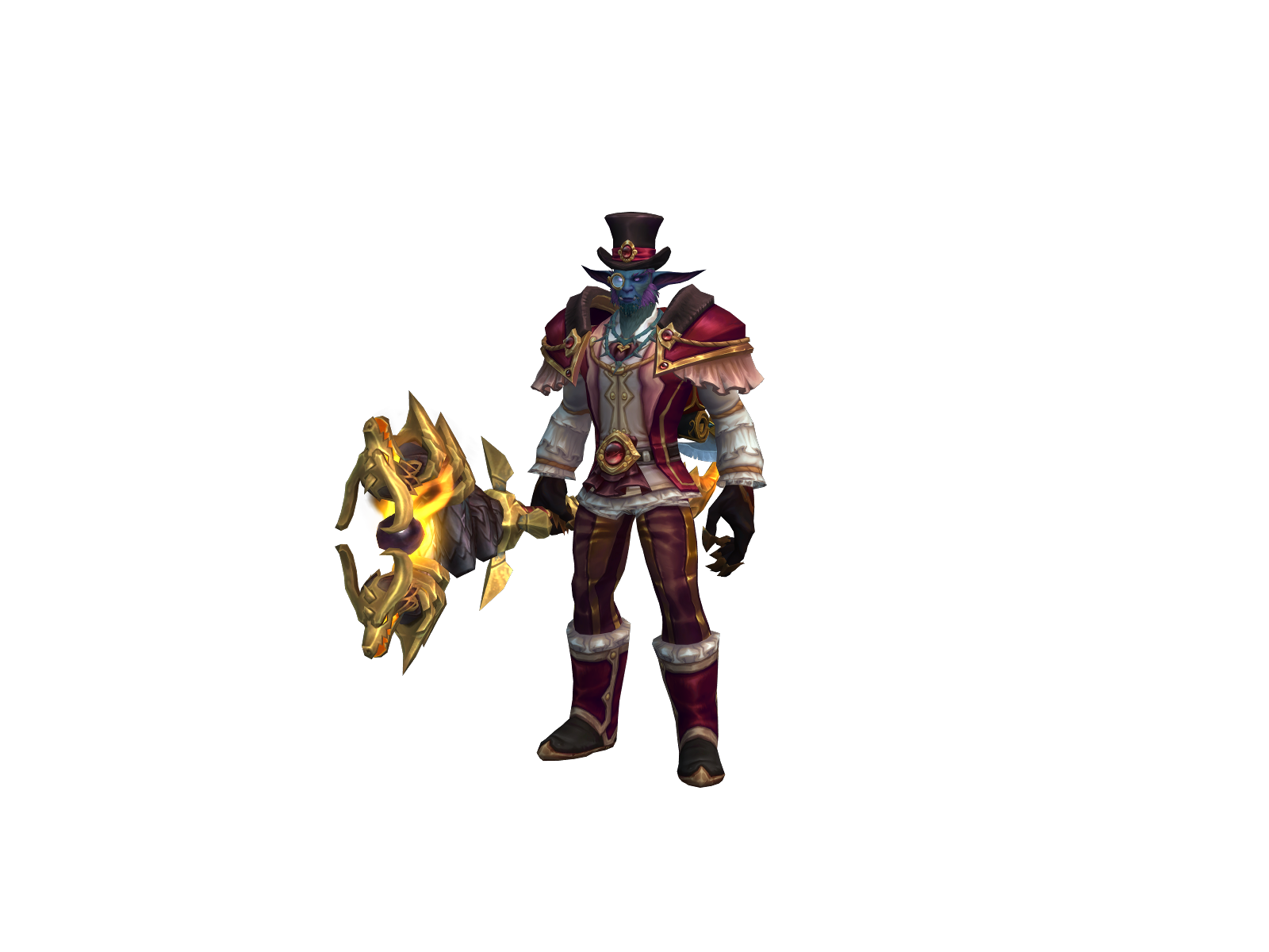 Portalmon 3D character render