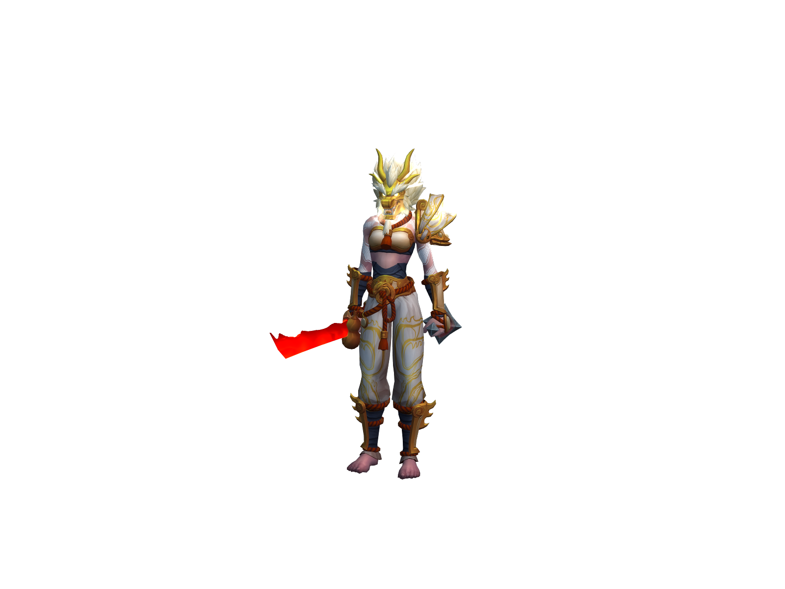 Takmonk 3D character render