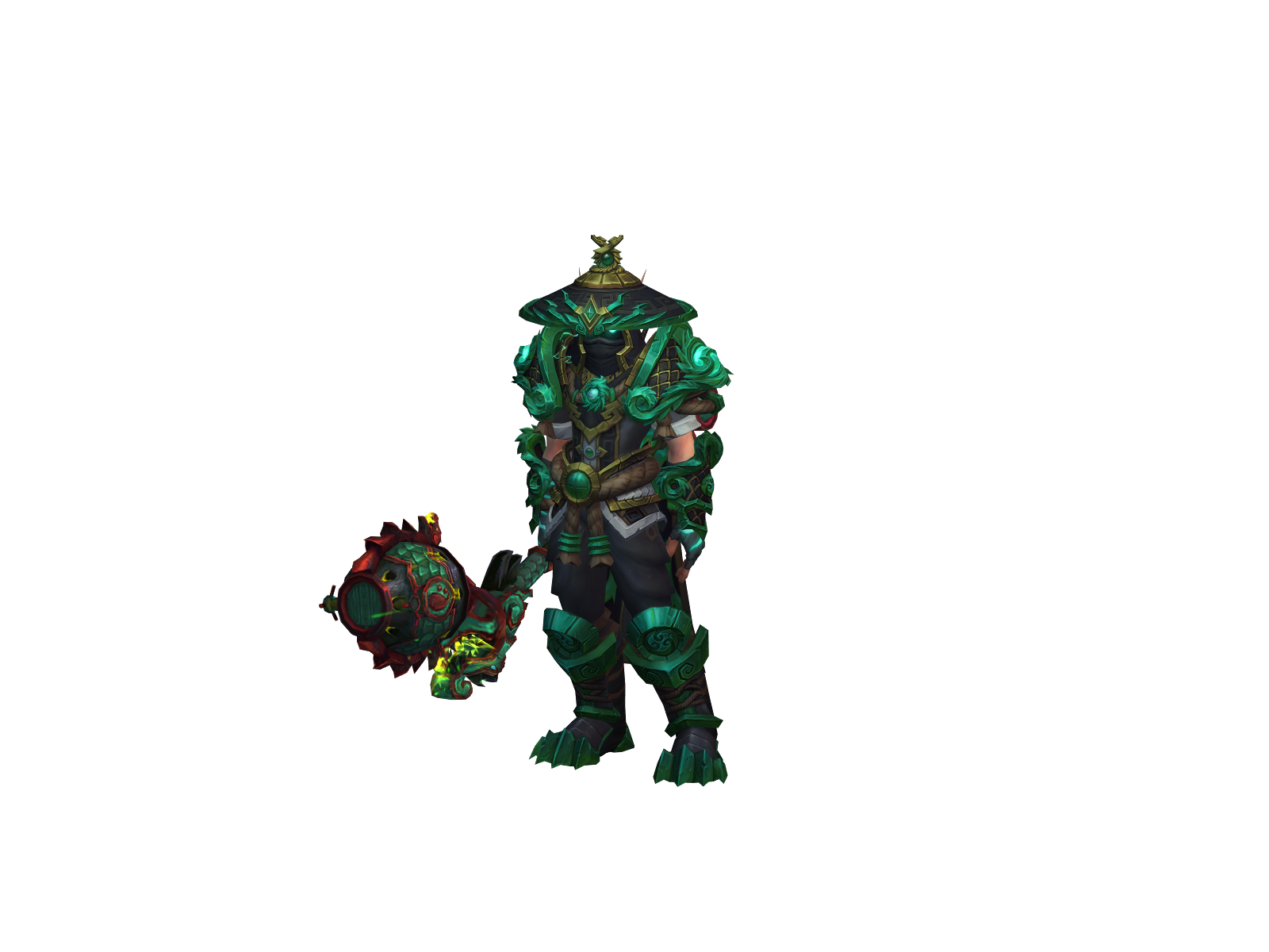 Dabmonk 3D character render