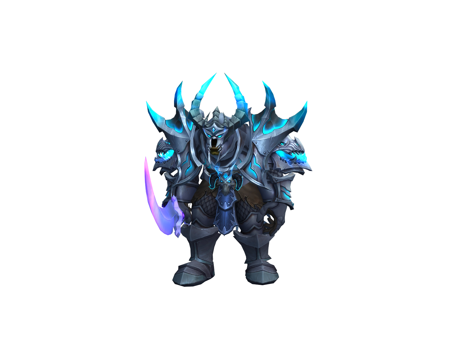 Predk 3D character render