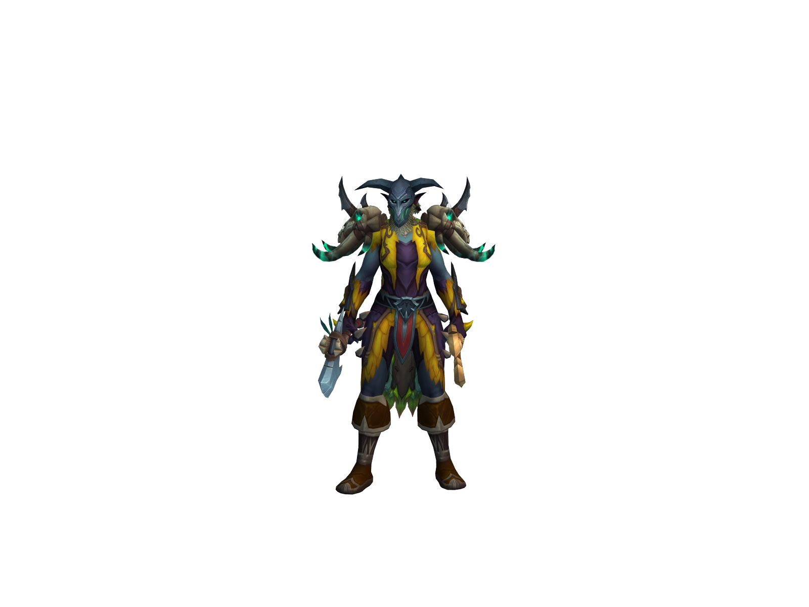 Earthkry 3D character render