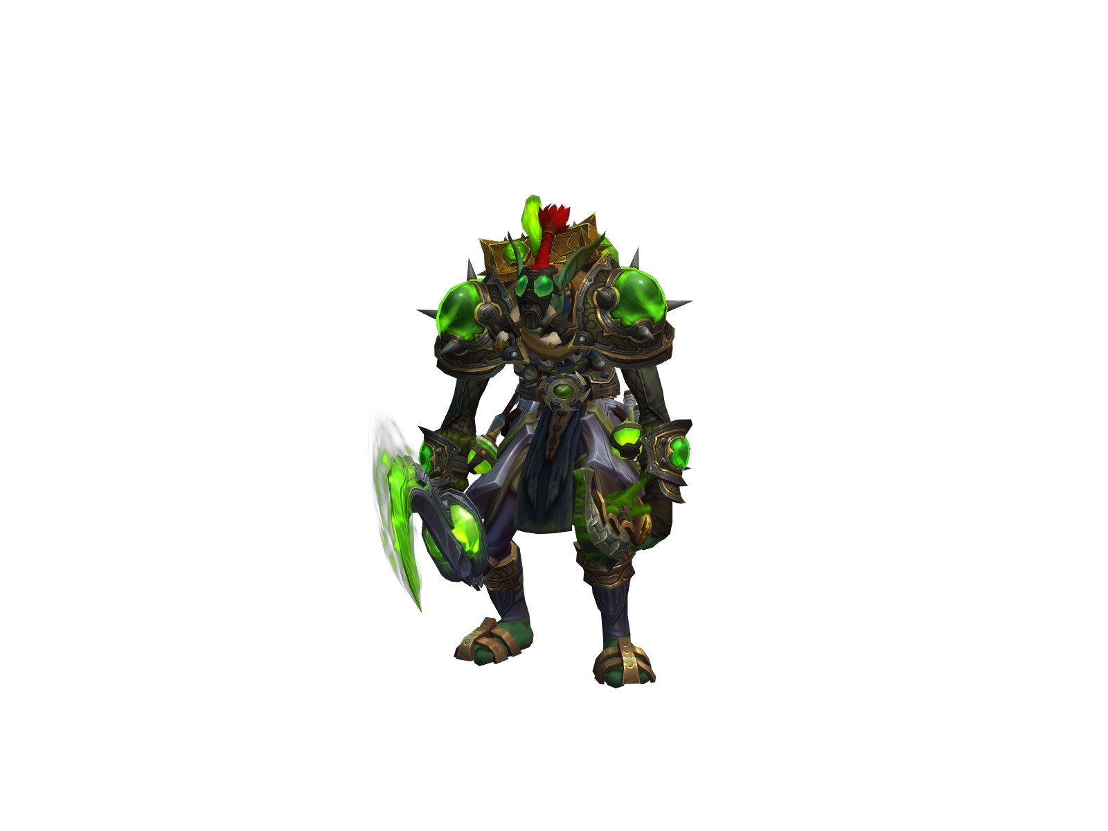 Jwak 3D character render