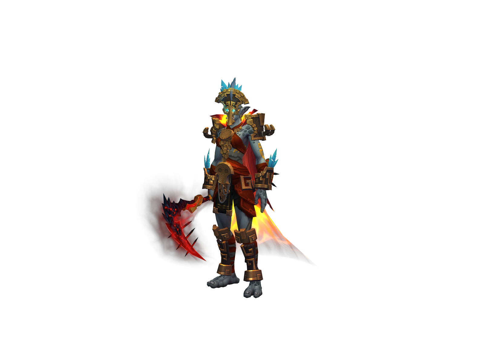 Jablani 3D character render