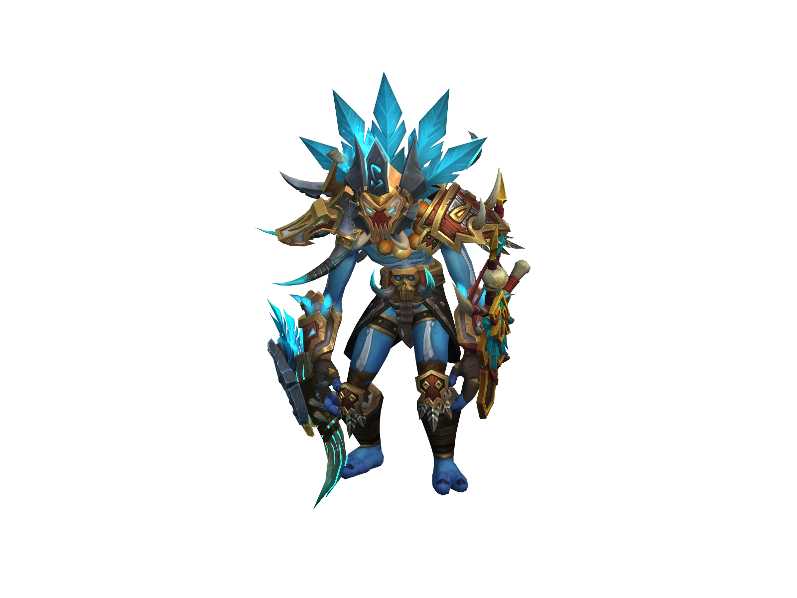 Mßaku 3D character render