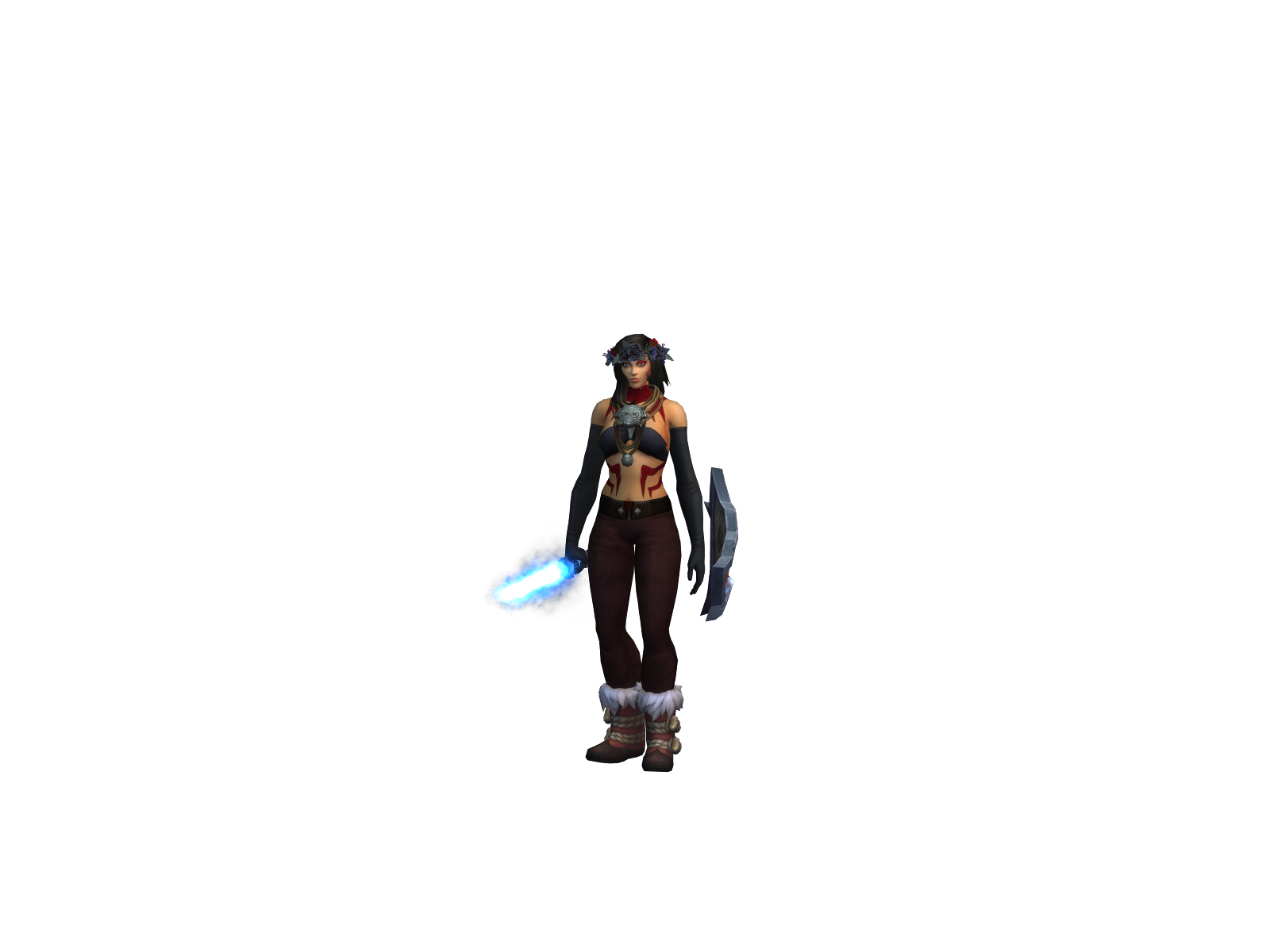 Cens 3D character render