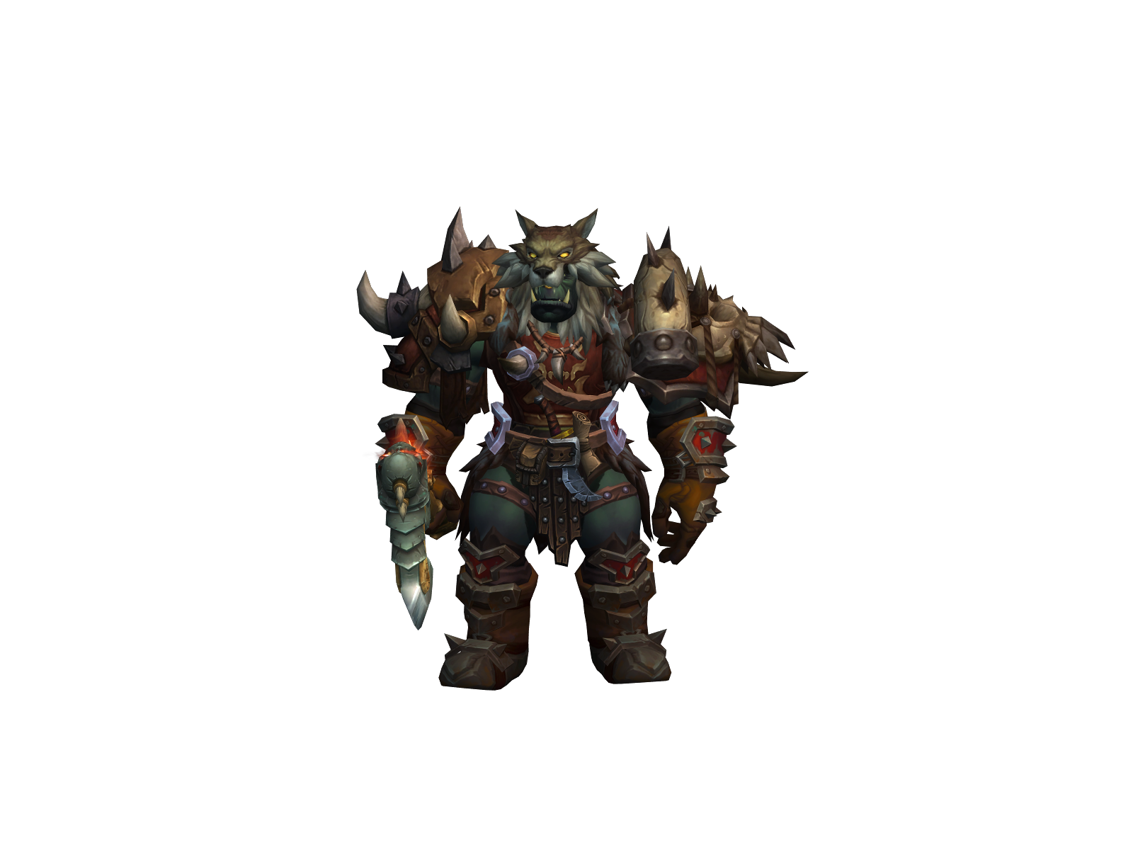 Wrathmonger 3D character render