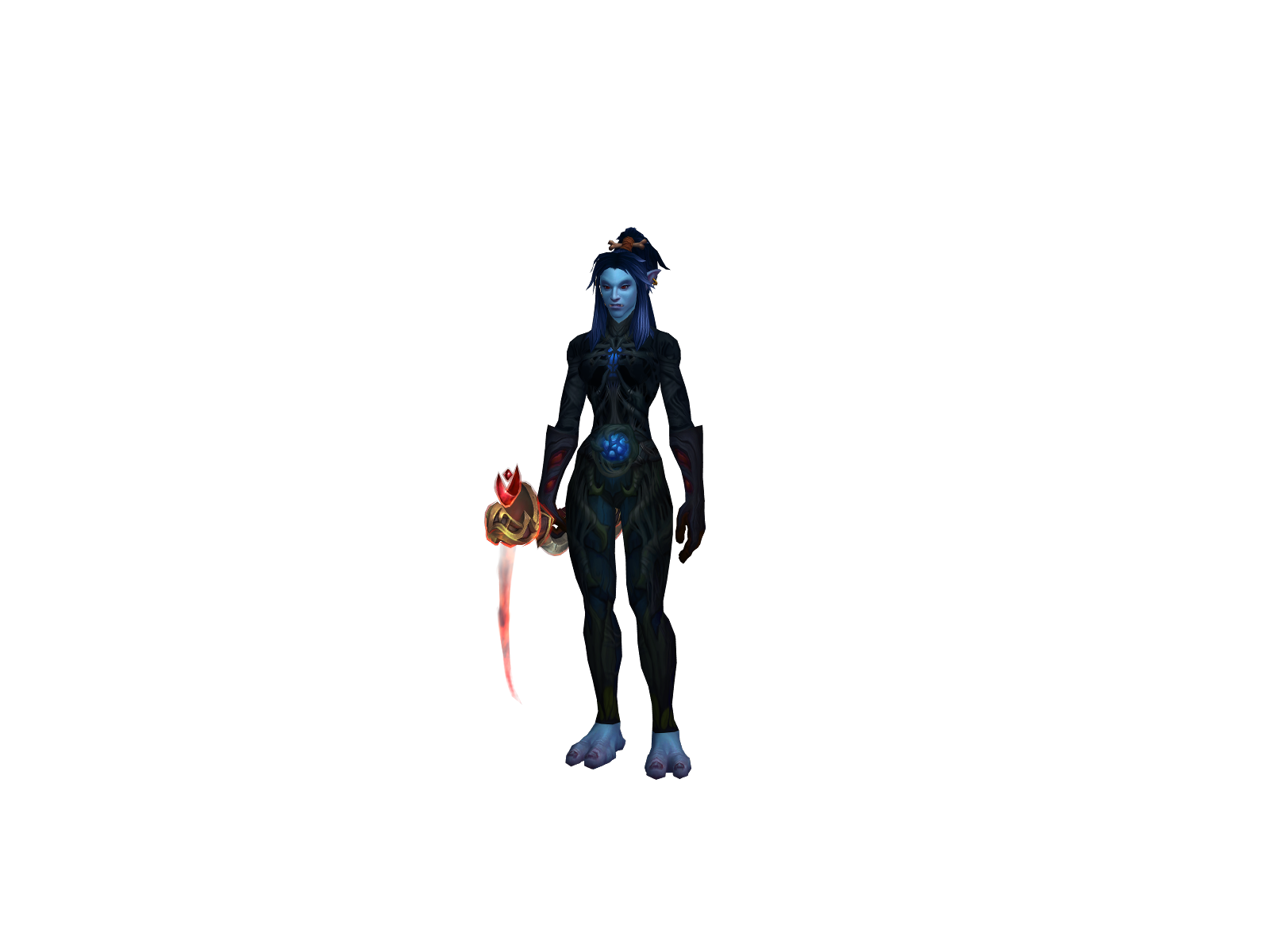 Lealloo 3D character render