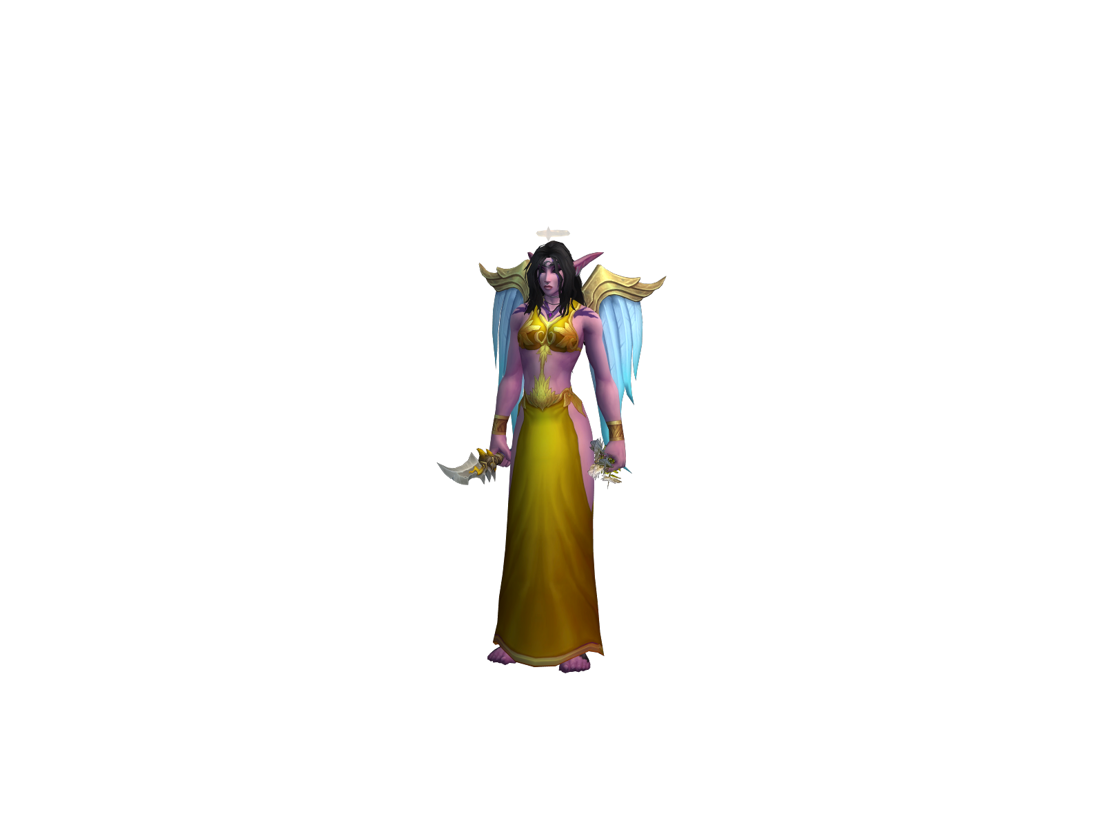 Kate 3D character render