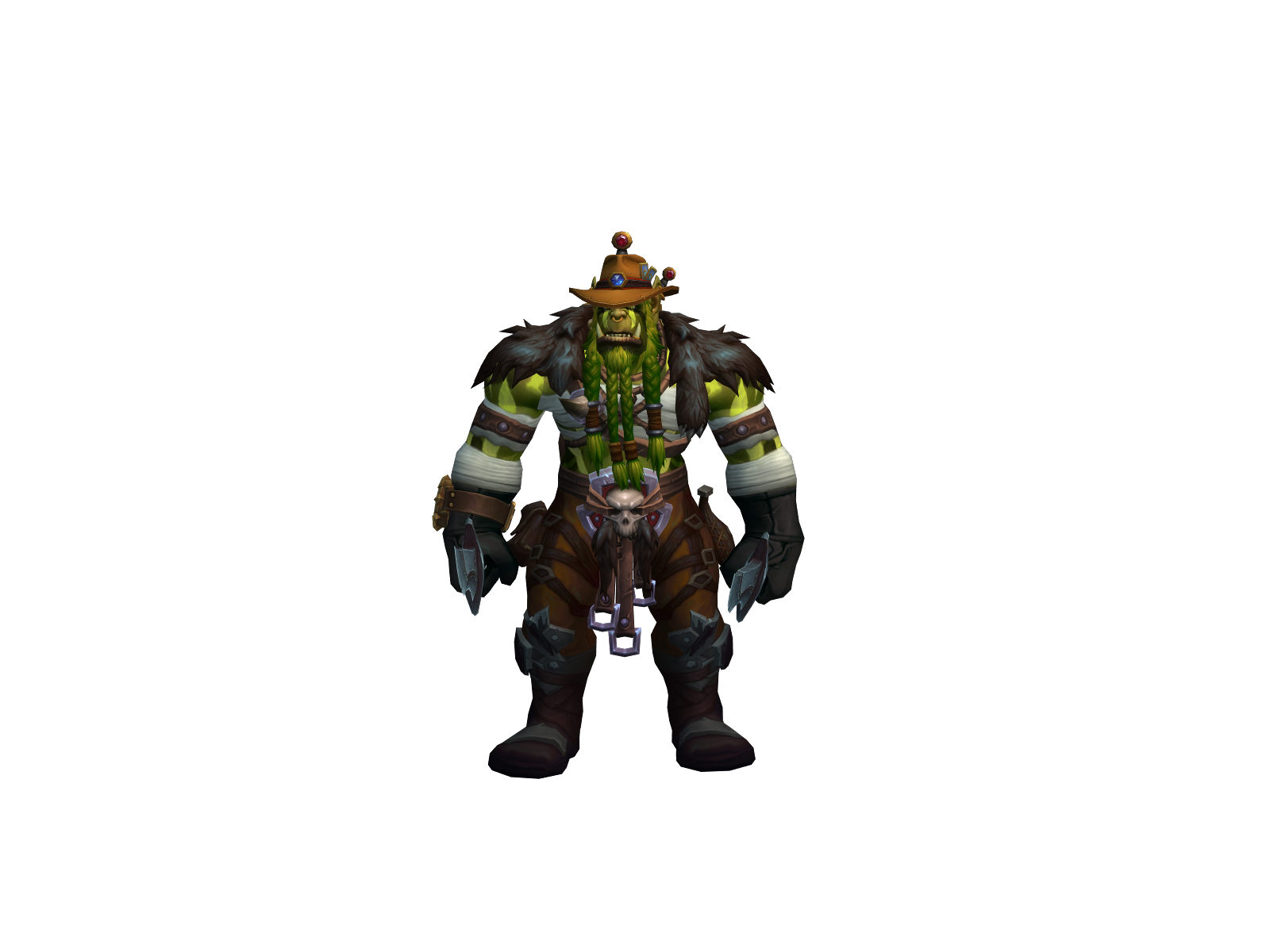 Okirb 3D character render