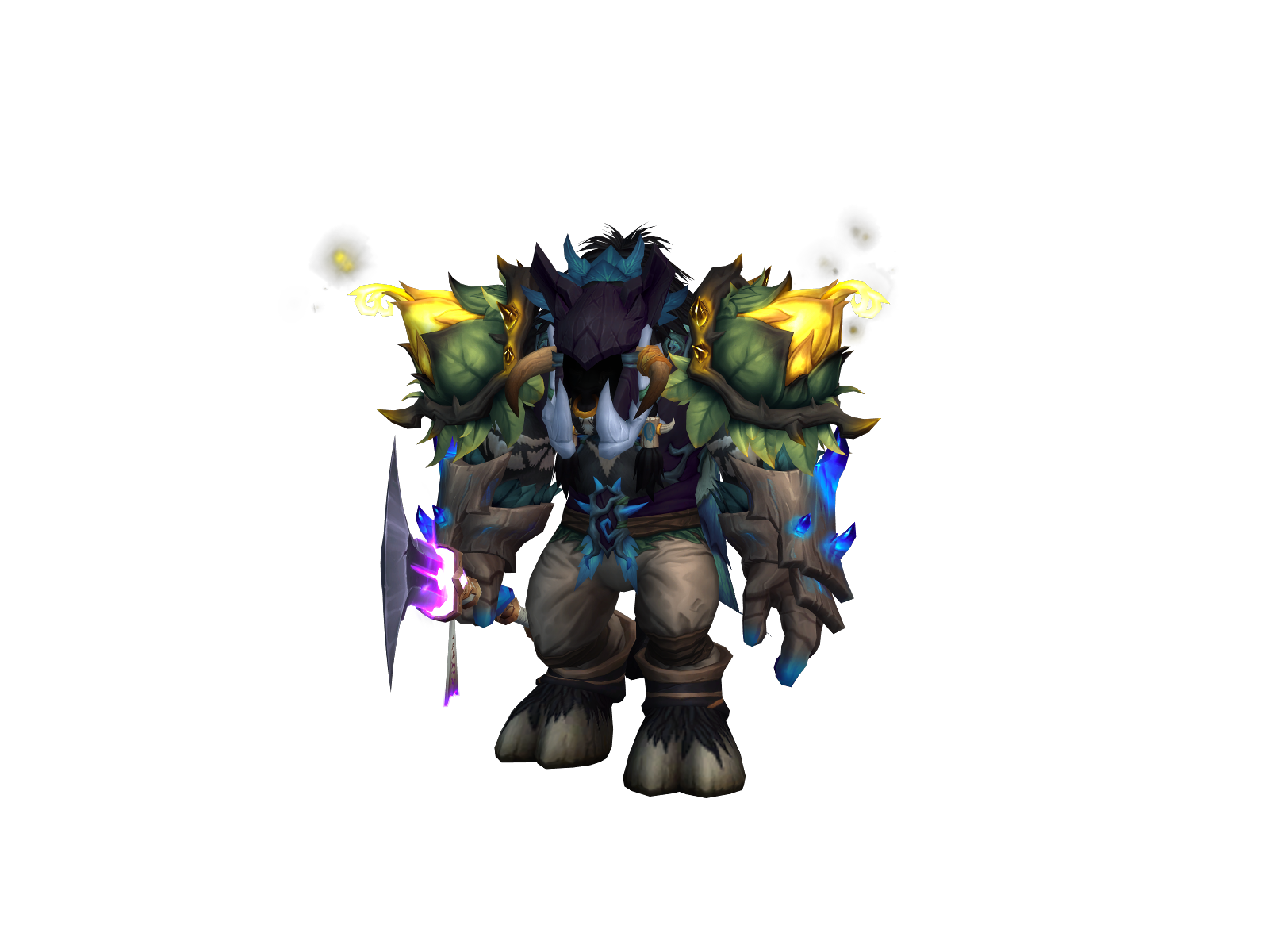 Tuffchonch 3D character render