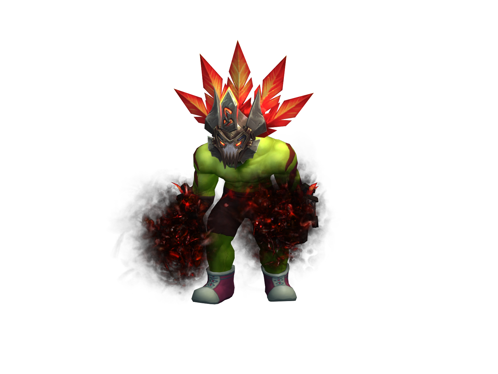 Bottomcrank 3D character render