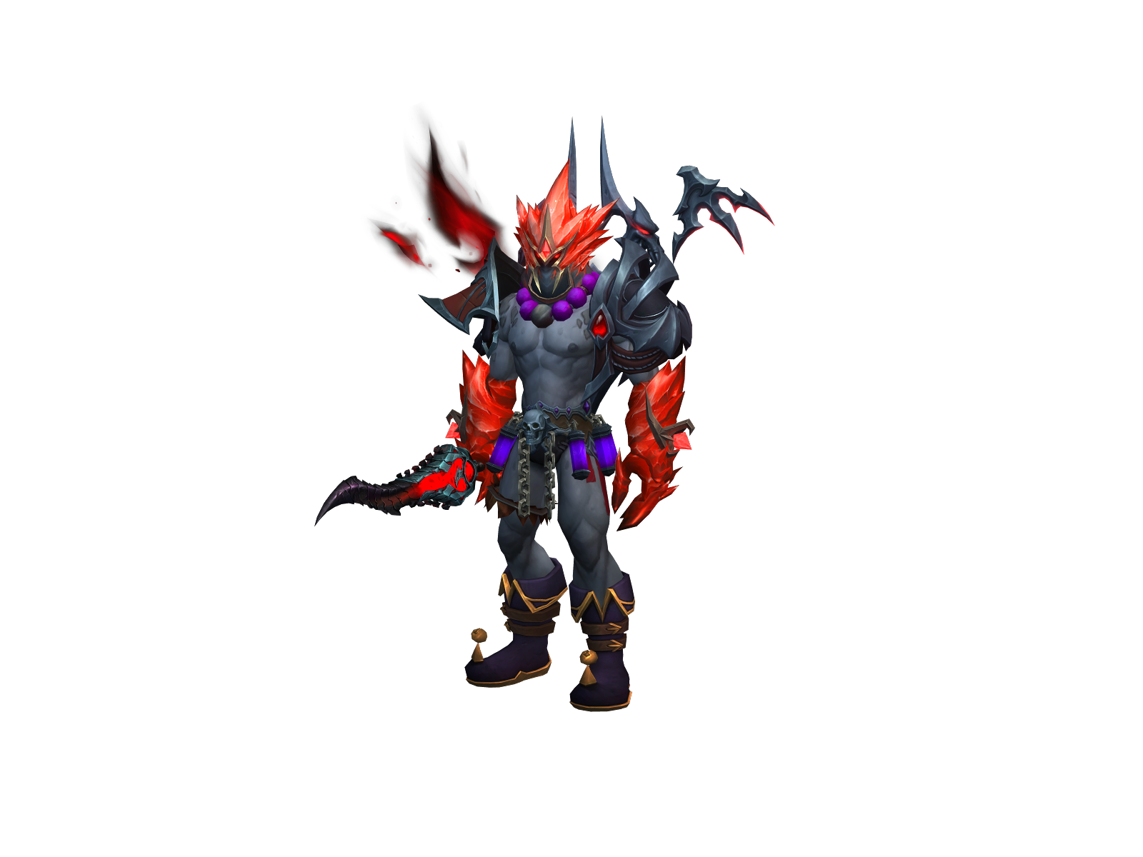 Omegashenron 3D character render