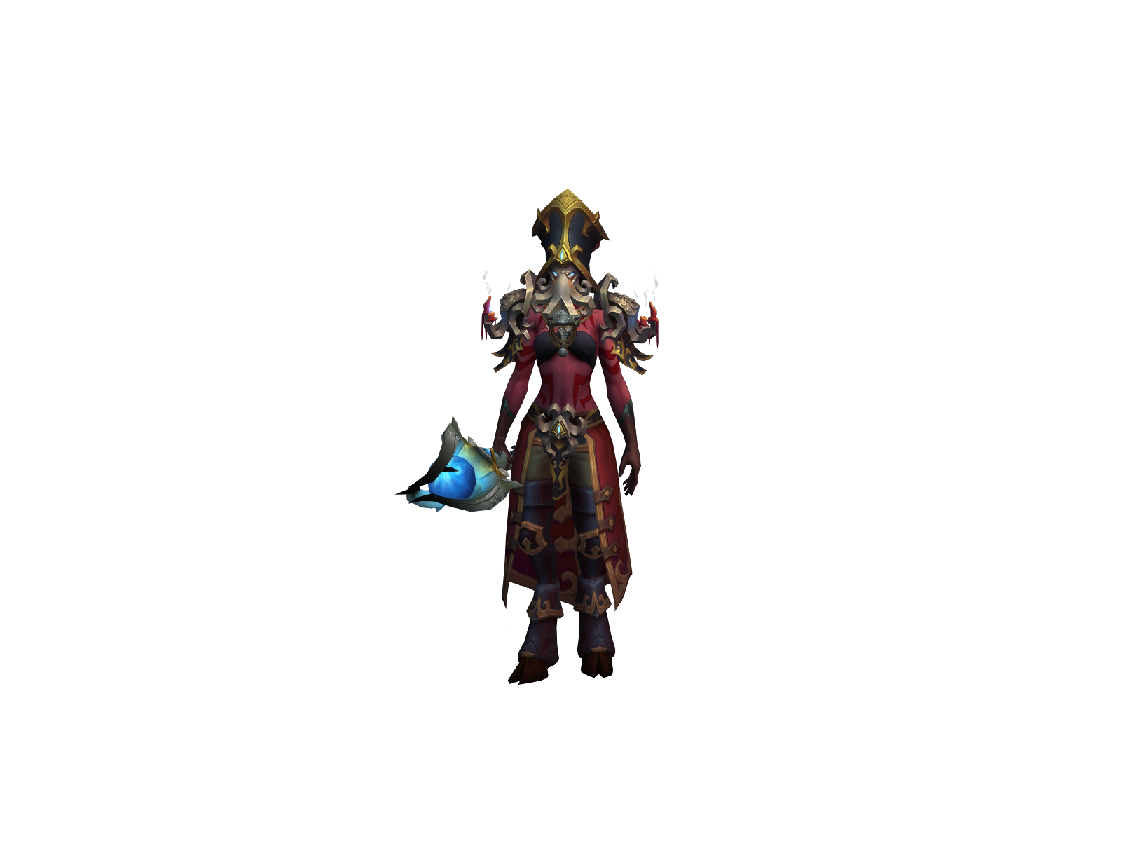 Seraphe 3D character render