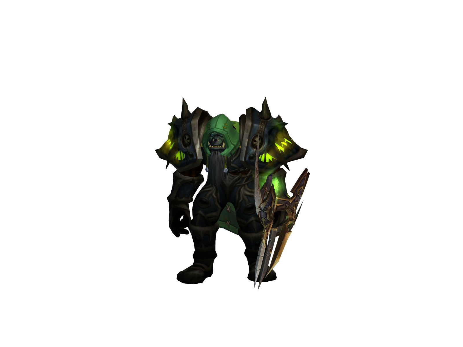 Odizirax 3D character render