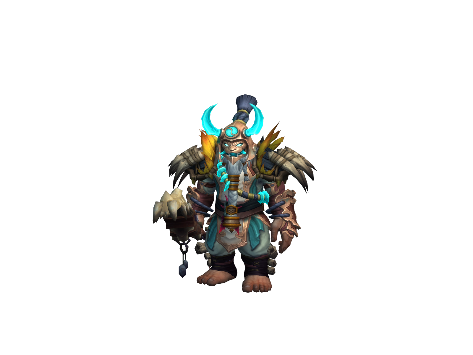 Eggdropthoup 3D character render