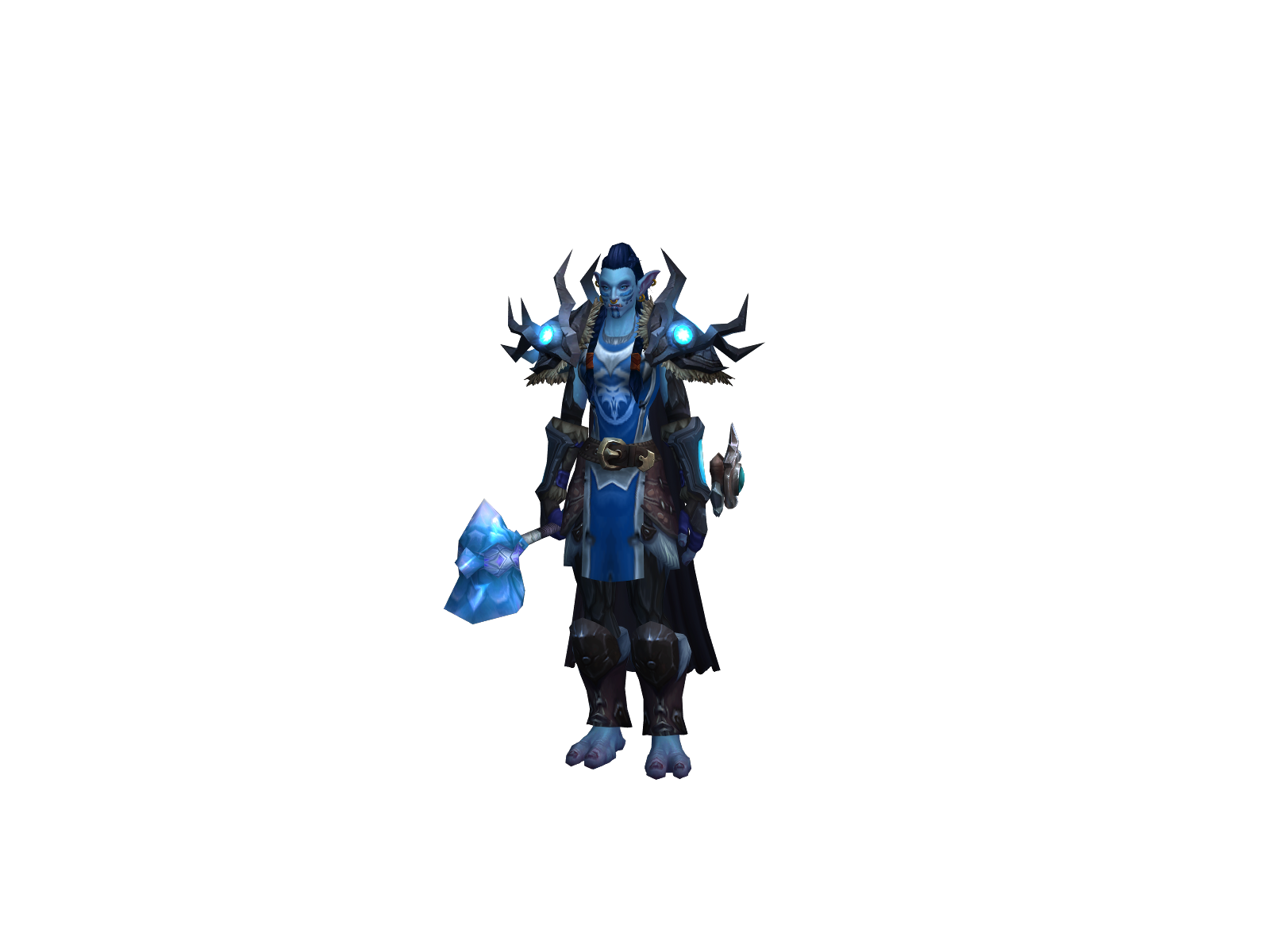 Rasekk 3D character render