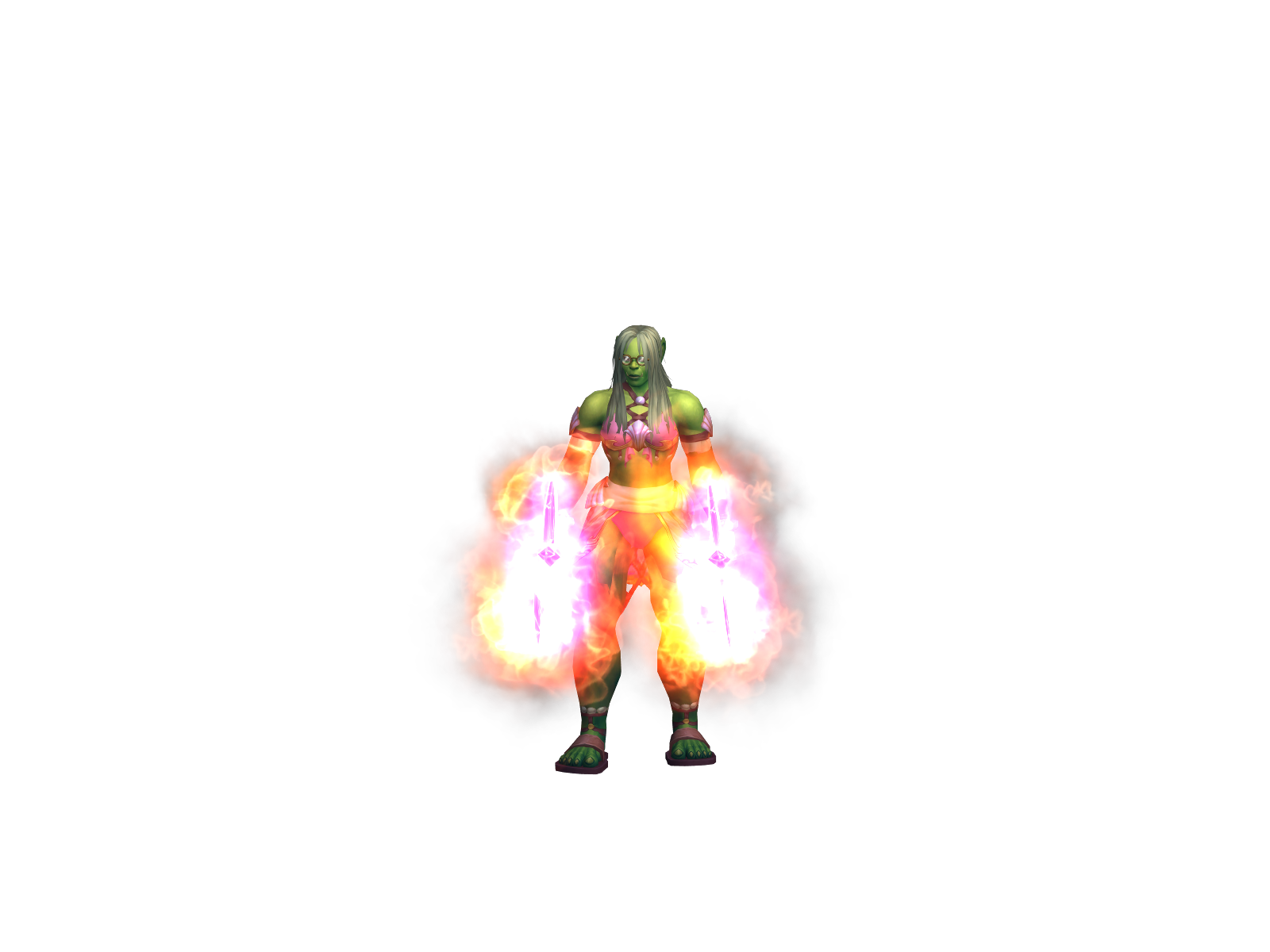 Yydras 3D character render