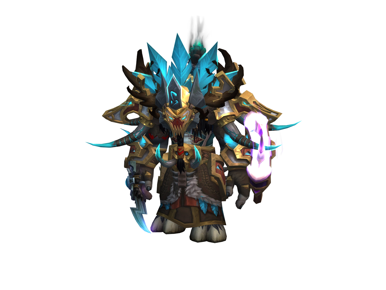 Bonktoro 3D character render