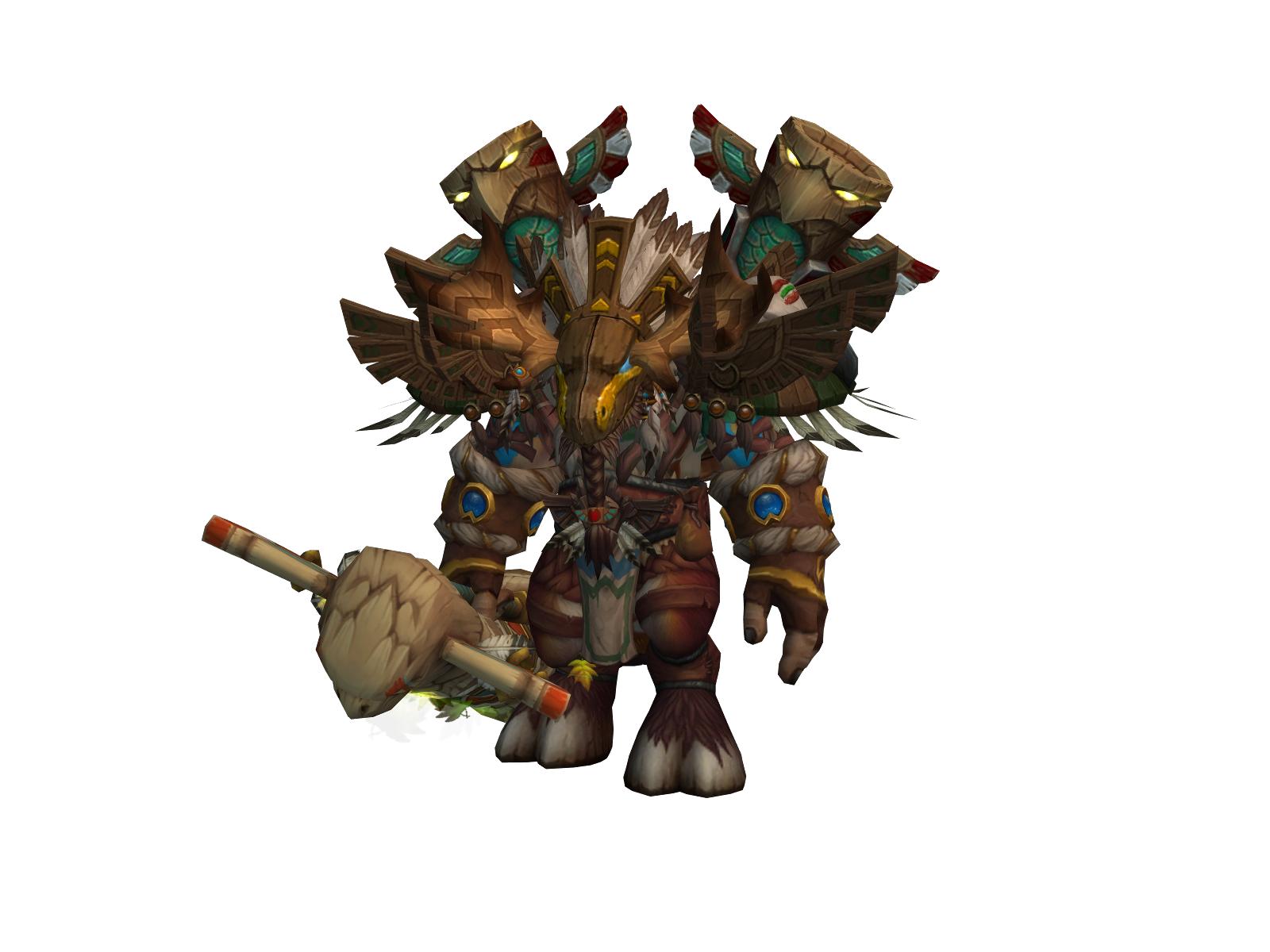 Wamaka 3D character render