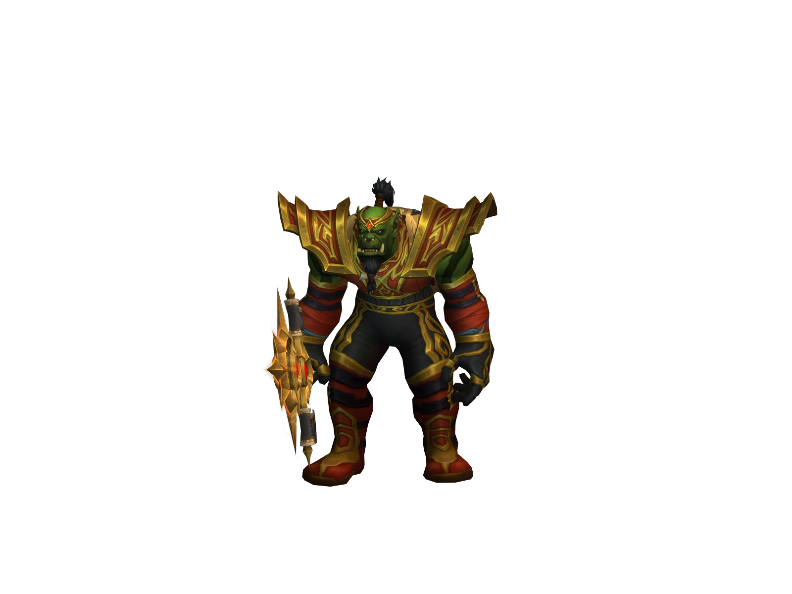 Bigcronk 3D character render