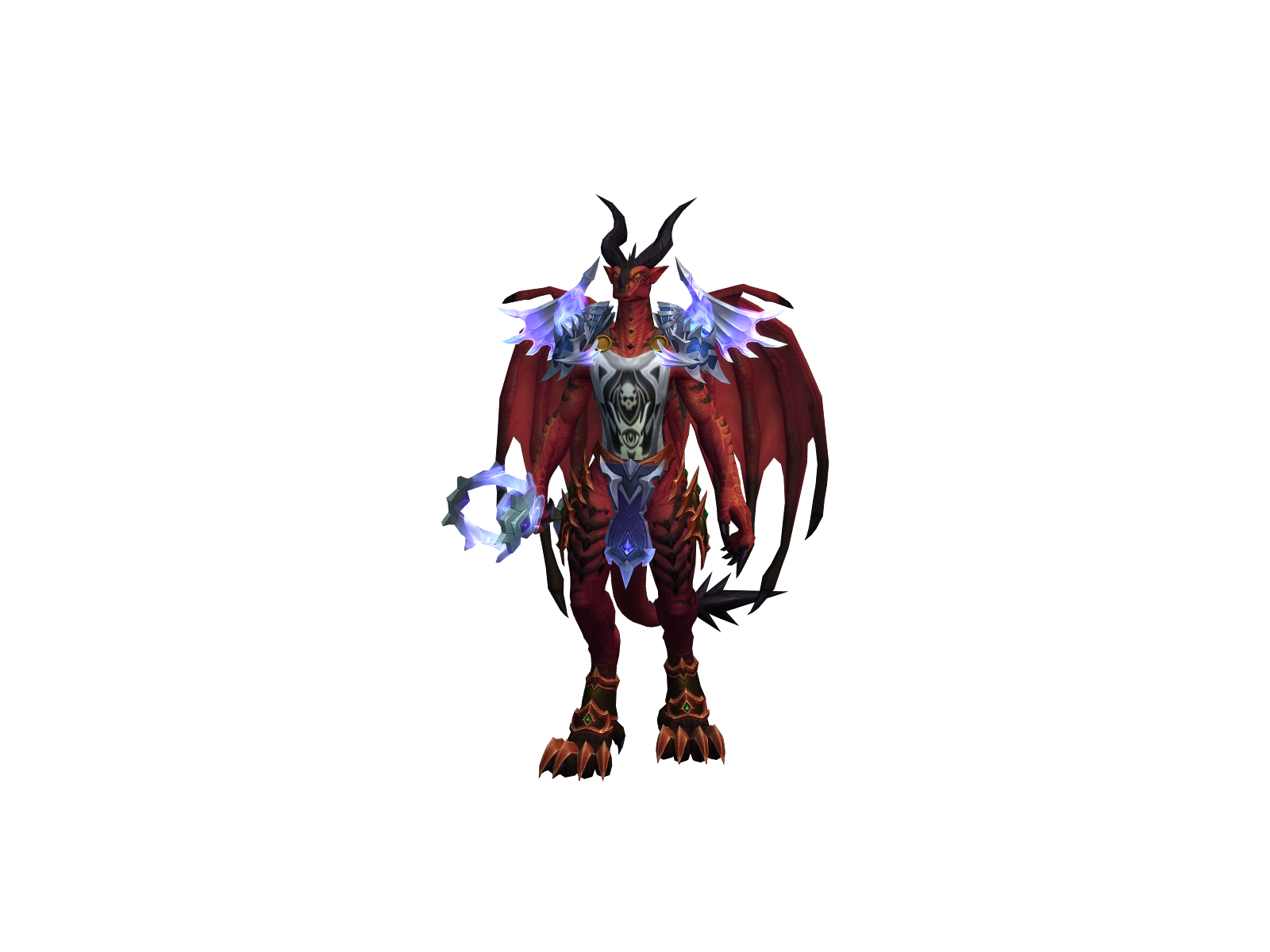 Wingbeams 3D character render
