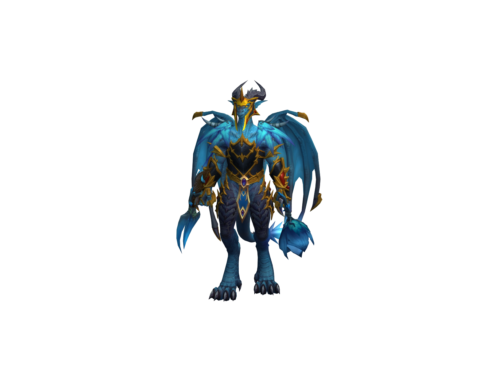 Gojos 3D character render