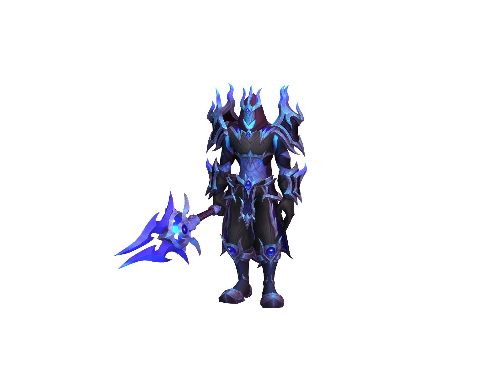 Inshape 3D character render