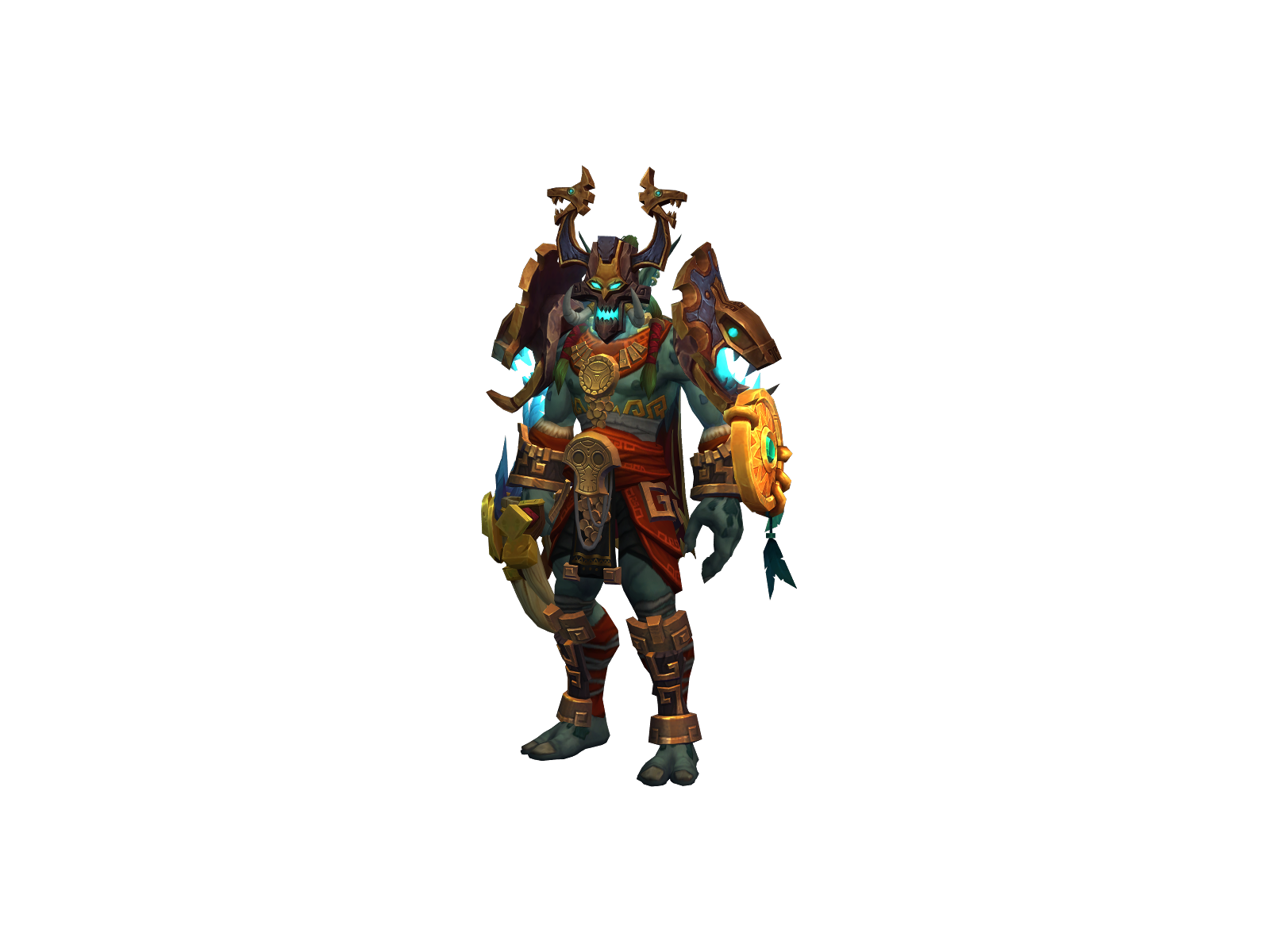Shamwowerz 3D character render