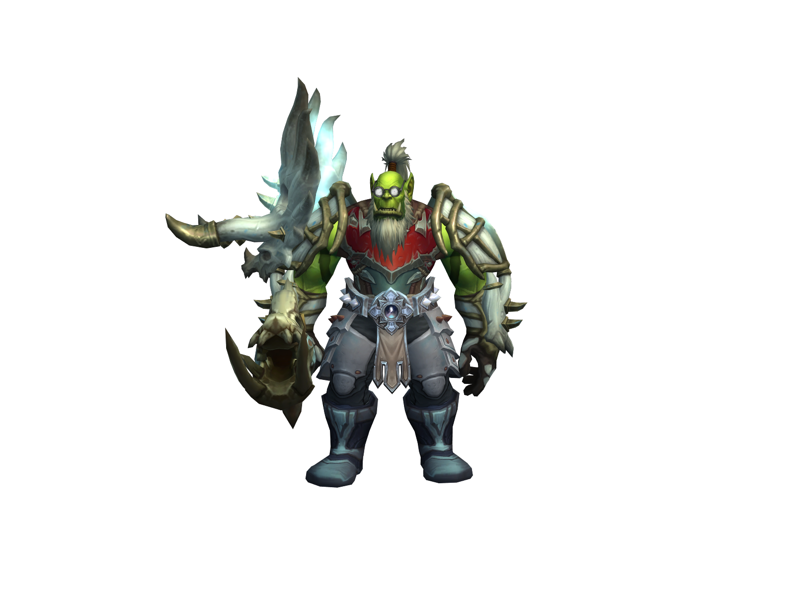 Åxe 3D character render