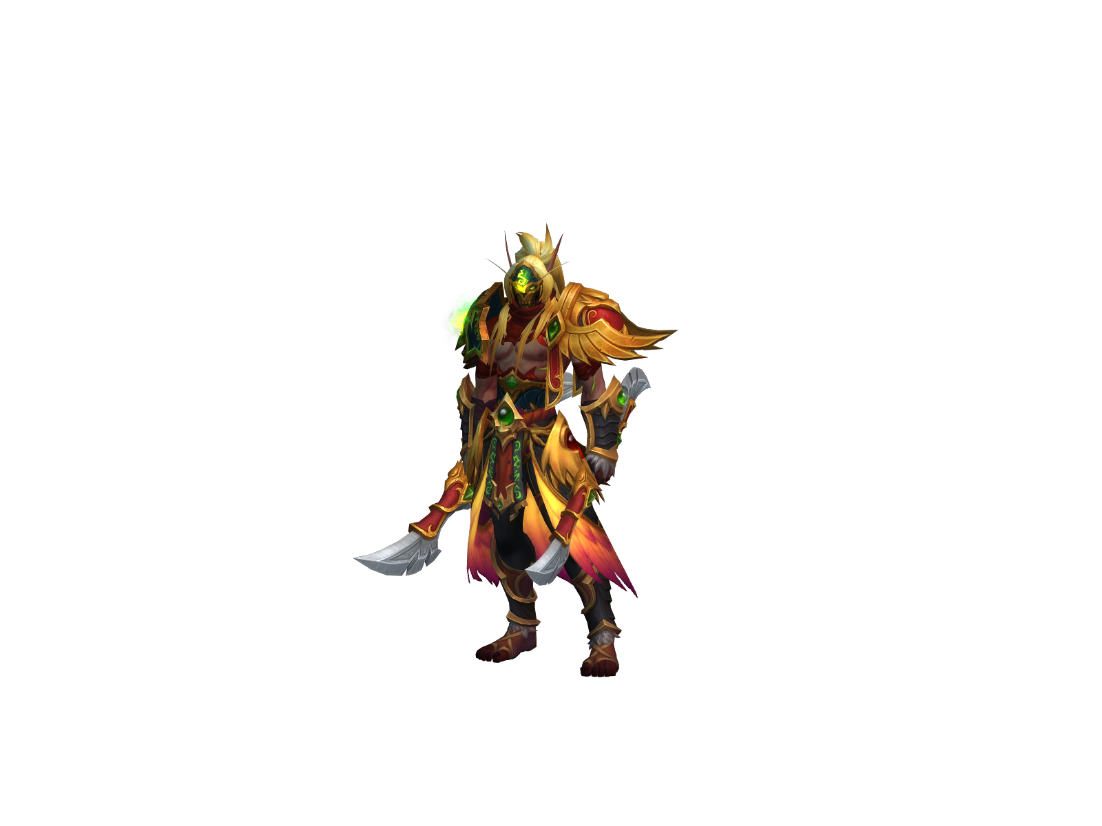 Dragien 3D character render