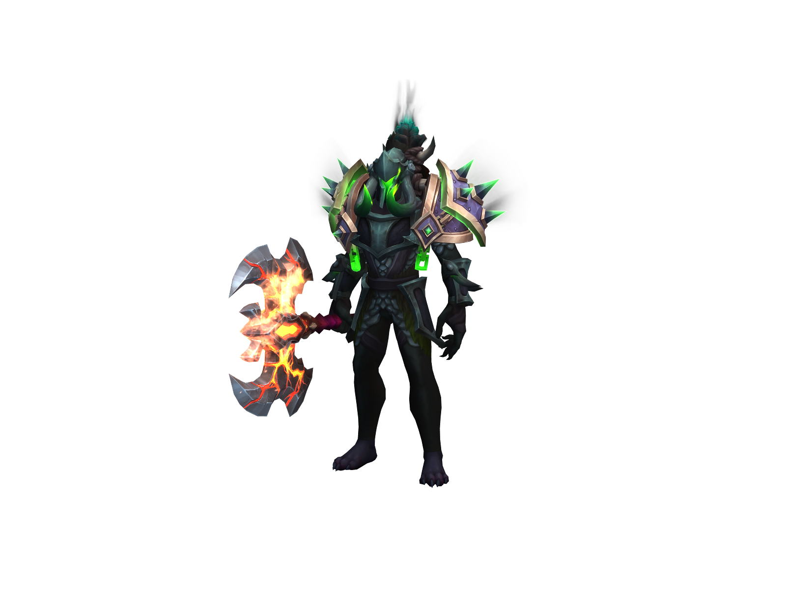 Tabrocklyn 3D character render