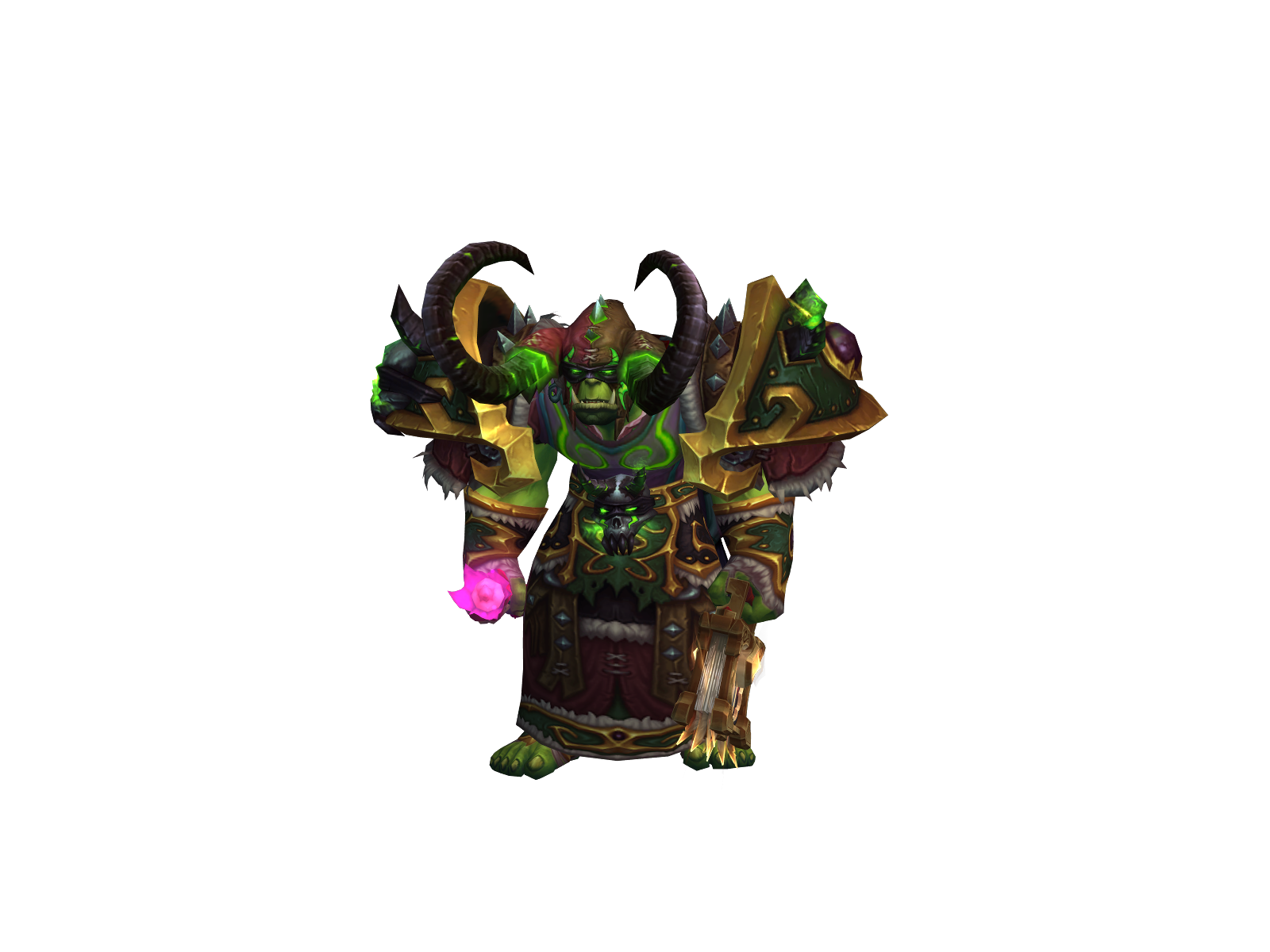 Tamagorr 3D character render