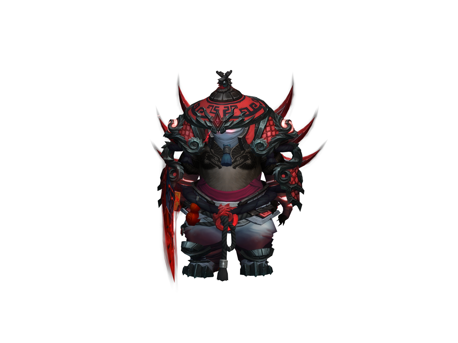 Touchofbelly 3D character render