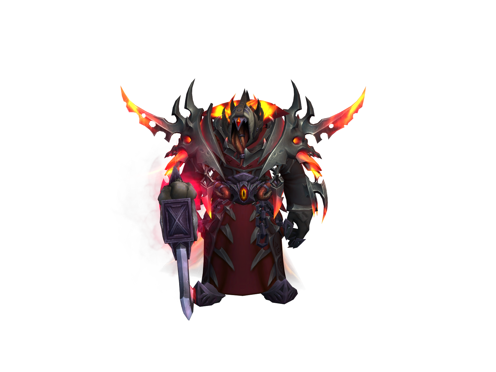 Zovalin 3D character render