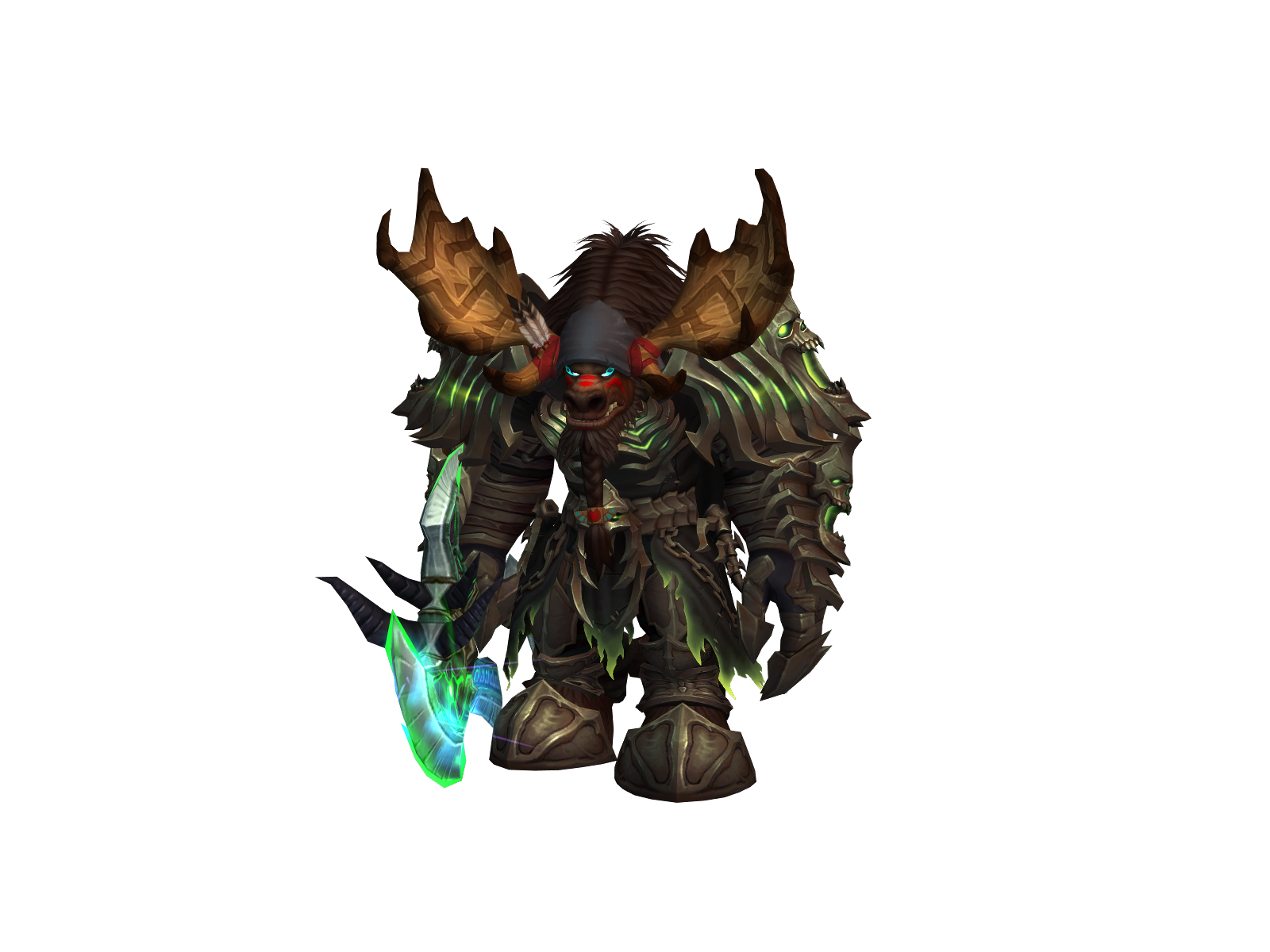 Deathfrenzy 3D character render