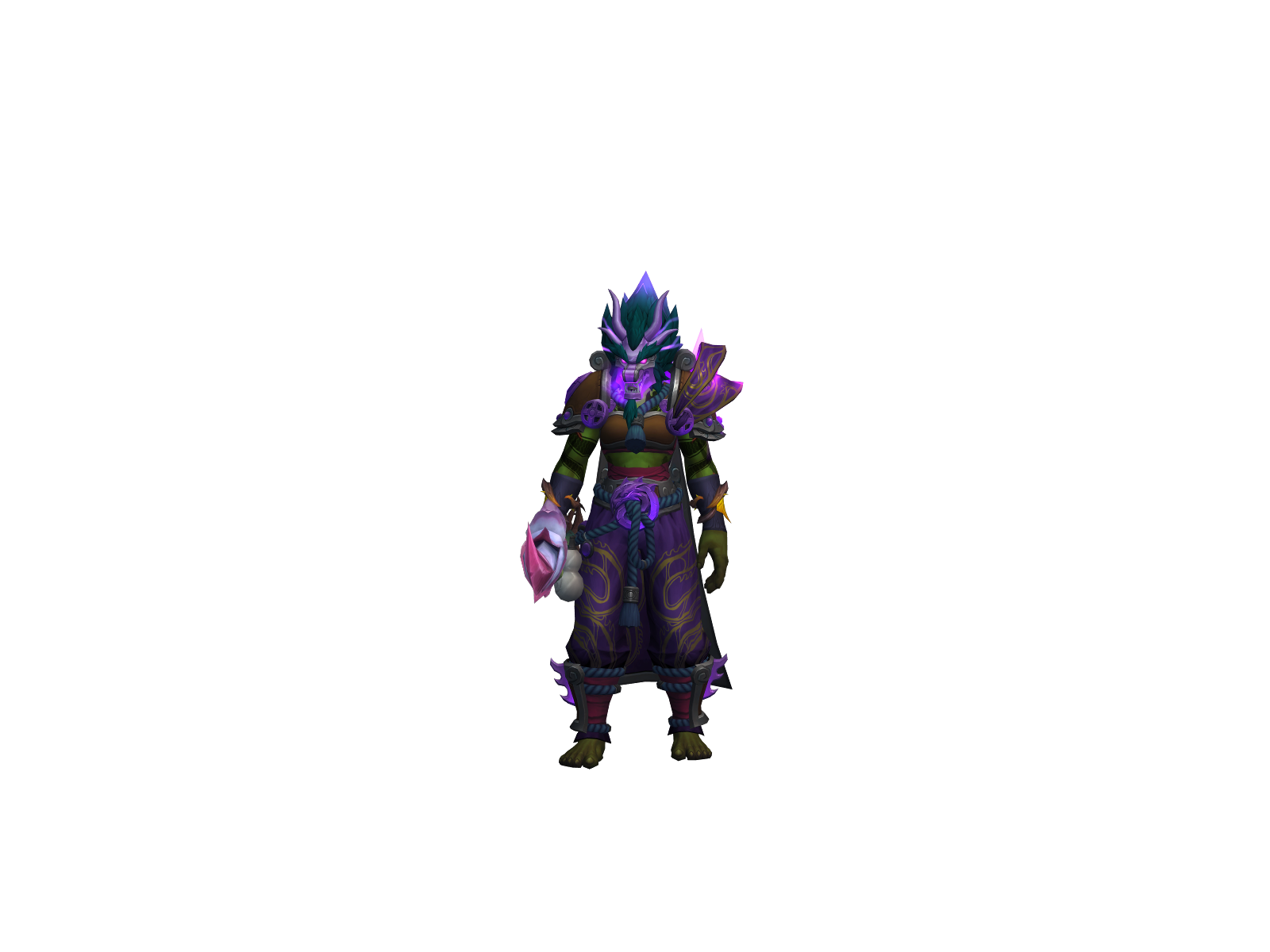 Zenpiess 3D character render