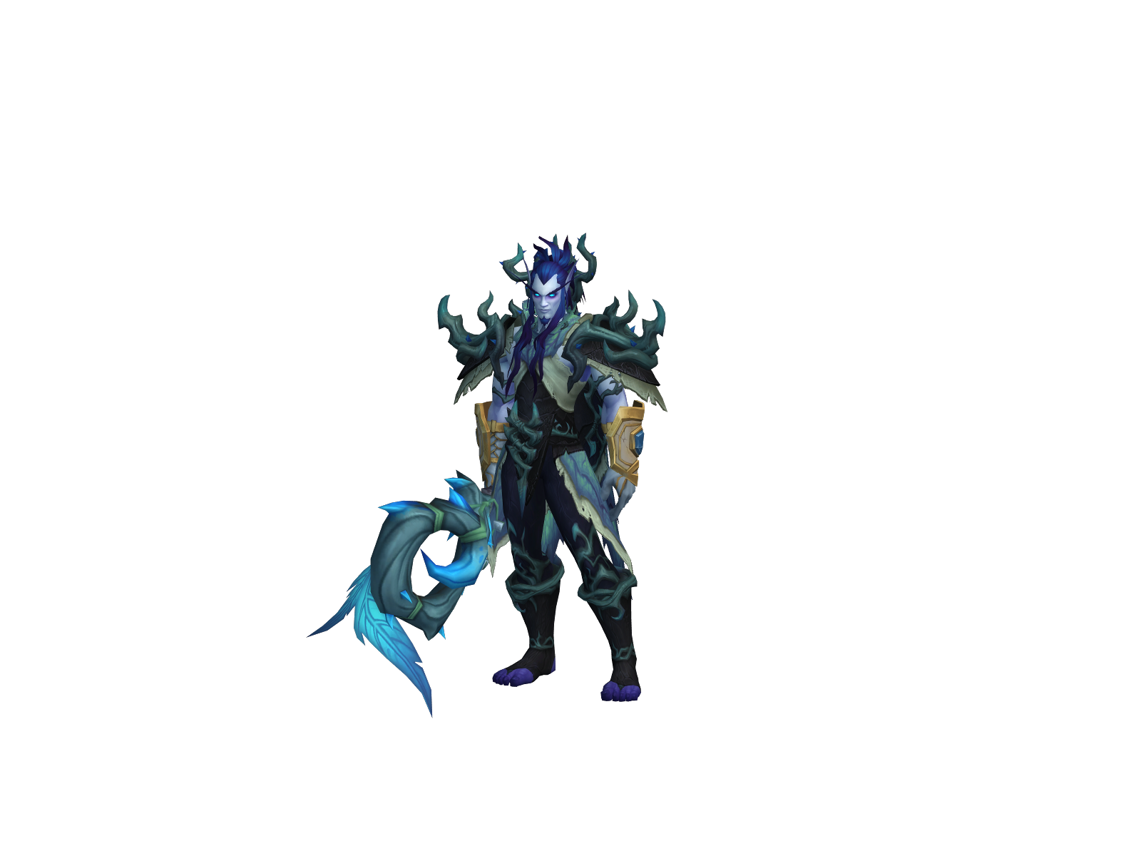 Zelgadîs 3D character render