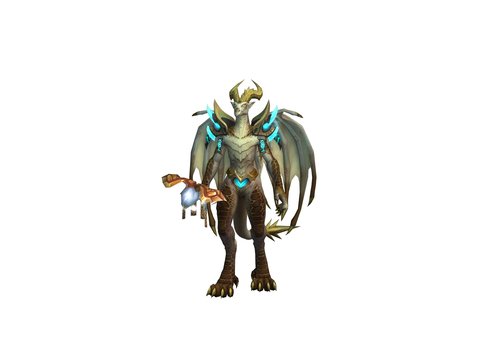 Holyberrier 3D character render