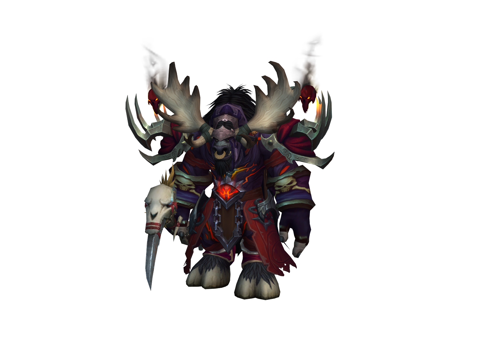 Warlockdoc 3D character render